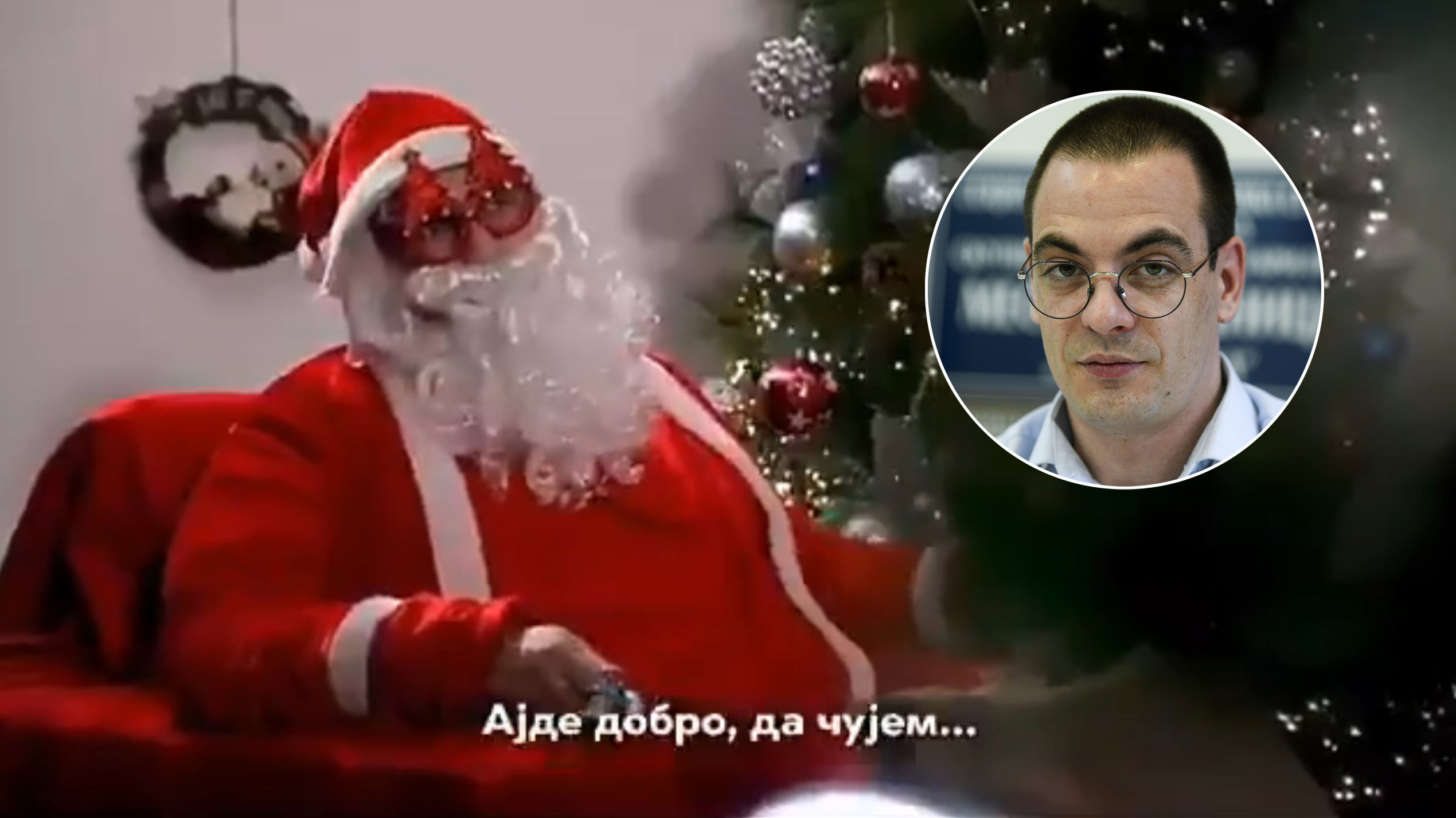 SNS, spot, reklama, Marko Bastać, kombo Foto: Printscreen/Twitter/Igor Čobanović/@DaZivimSan/Arhiva