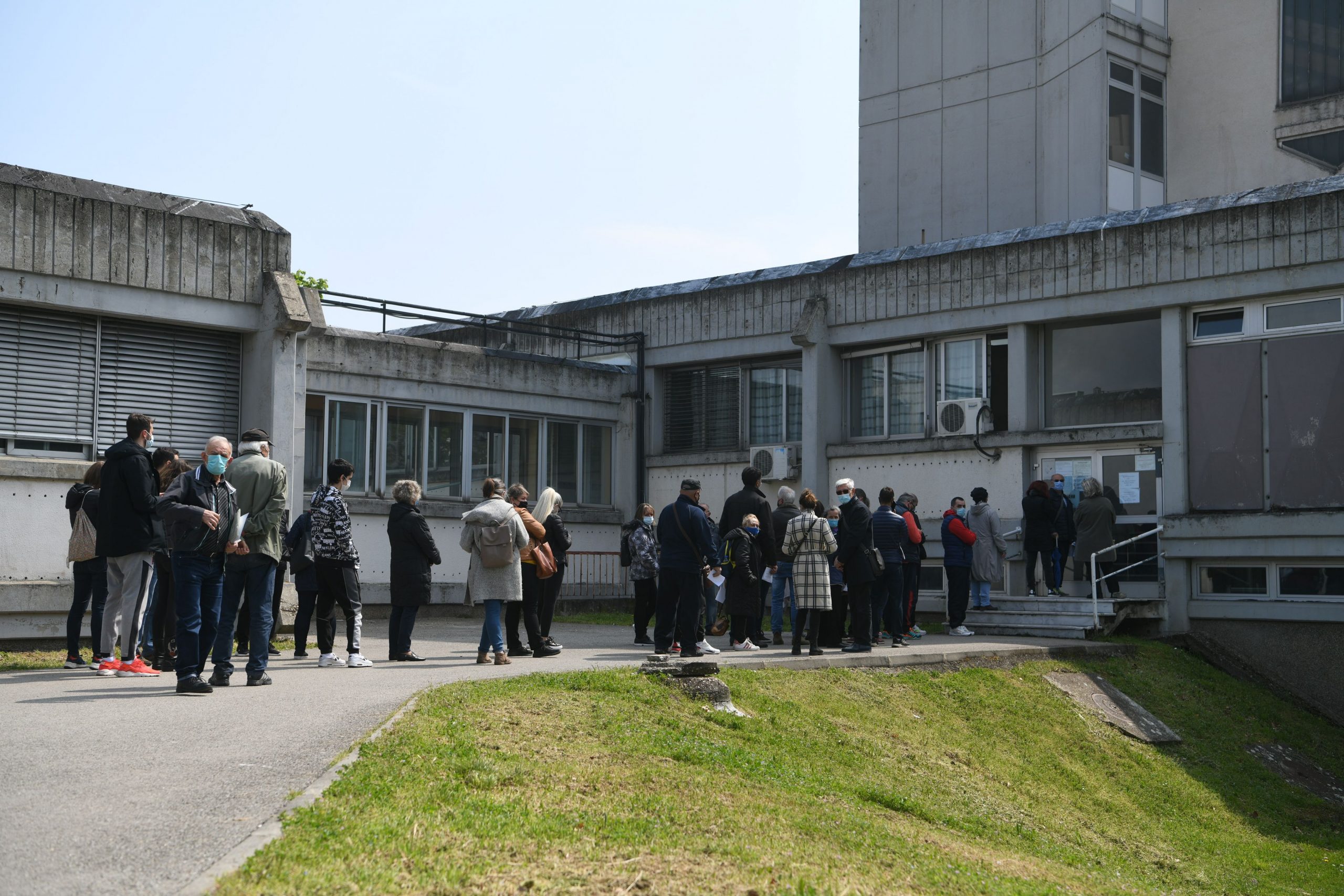 Beograd 21.04.2021. Dom zdravlja Novi Beograd, vakcinacija, vakcina, kovid ambulanta Foto: Filip Krainčanić/Nova.rs