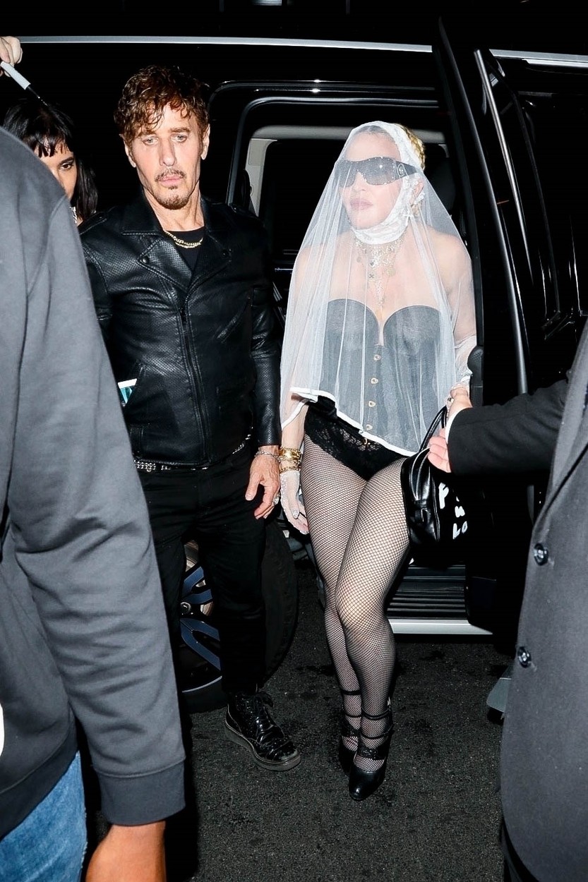 Madonna truly owns the 'Camp' aesthetic as she makes her appearance at a VMA's after-party!