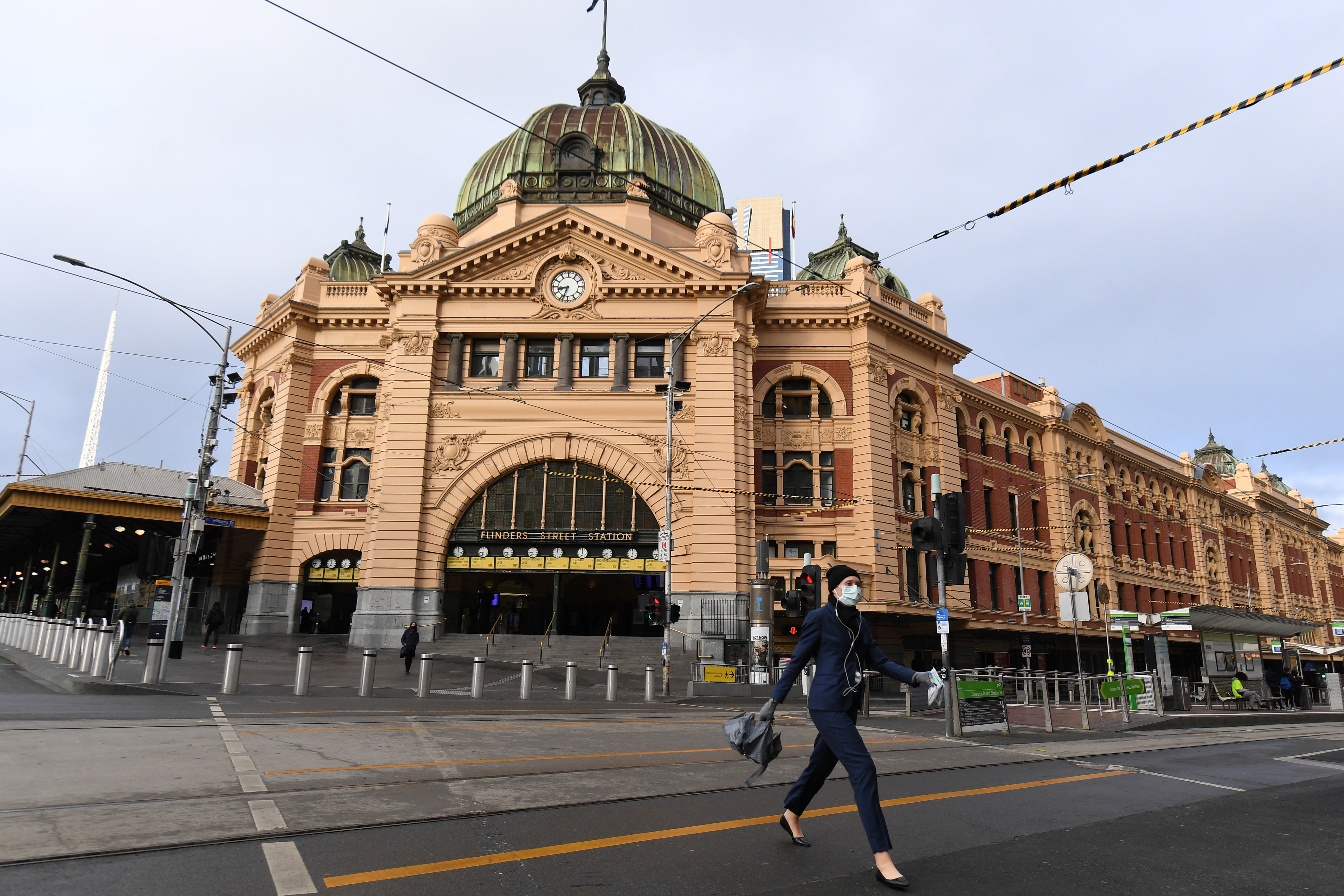 Melbourne under curfew due to lockdown measures amid coronavirus pandemic