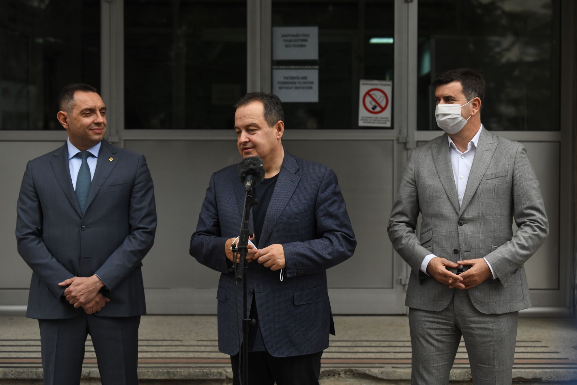 Beograd, 06.01.2021. Torlak, Vakcinacija, Vakcina Aleksandar Vulin, Ivica Dačić, Mirsad Đerlek Foto: Goran Srdanov/Nova.rs