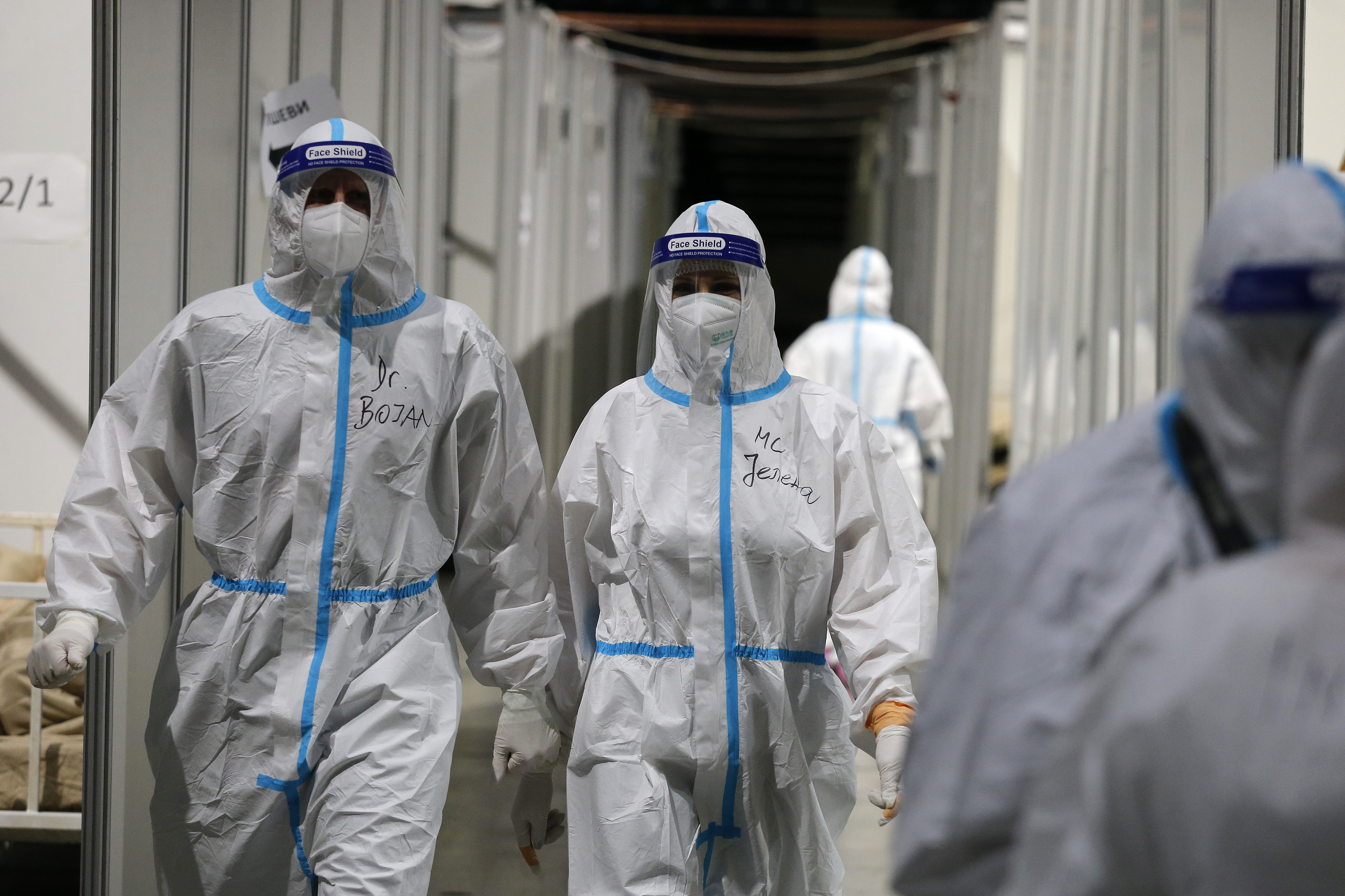 Koronavirus Arena Bolnica Beograd, Makeshift Covid-19 hospital in Belgrade