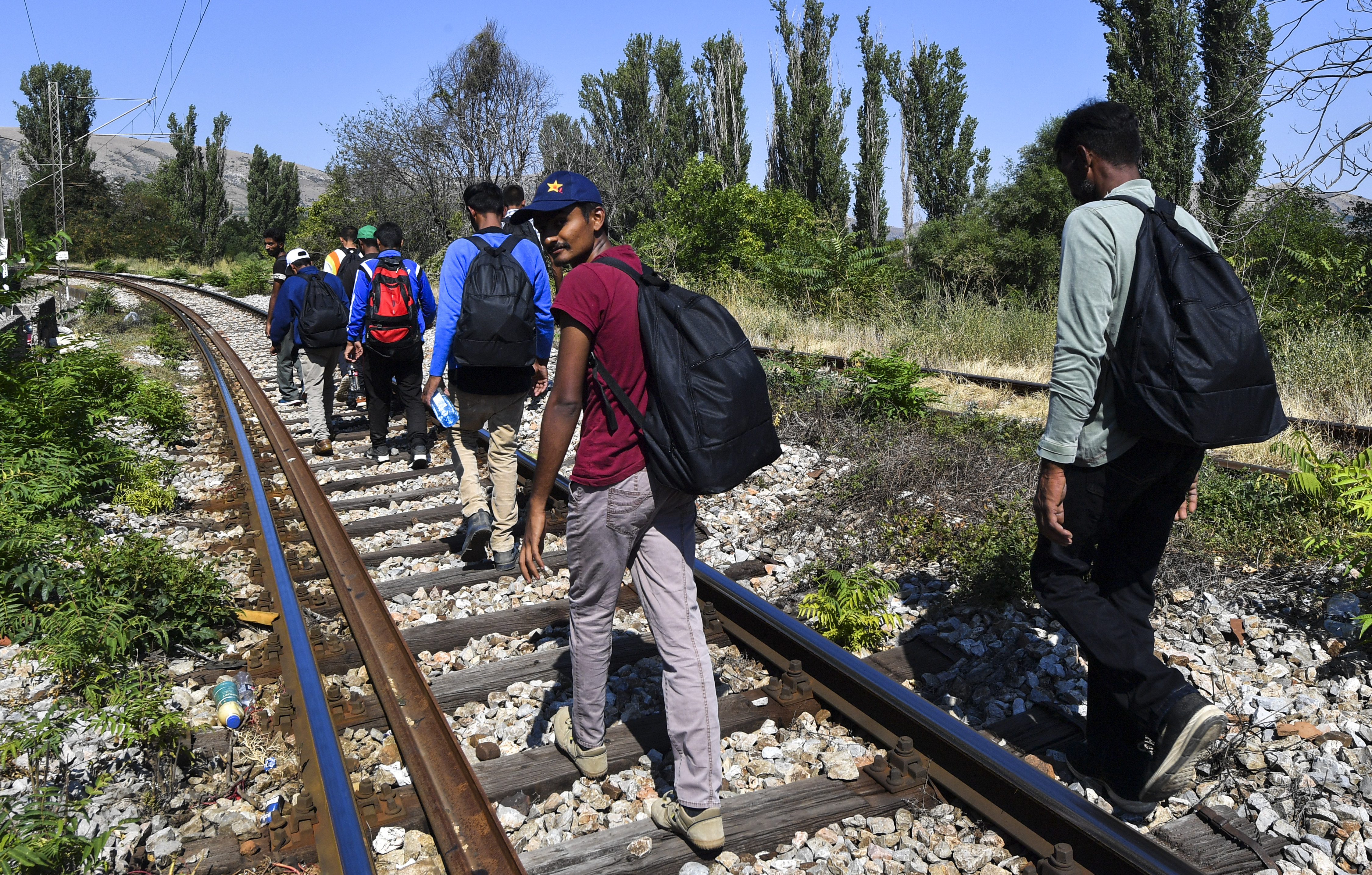 'Mother Lenche' opens her home in Macedonia, where migrants can find shelter, rest and support