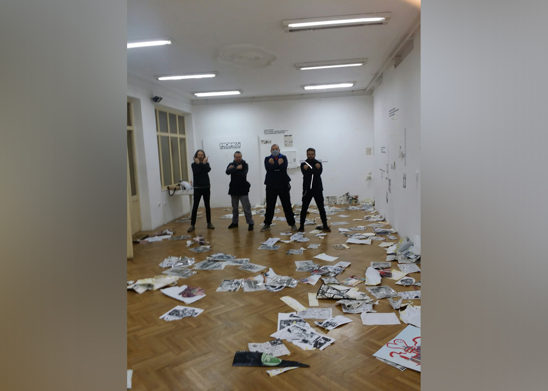 izlozba pocepani radovi