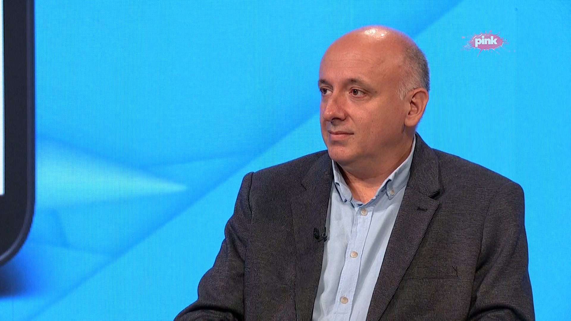 Vladimir Radomirović, UNS, emisija Hit Tvit Foto: Printscreen/Tv Pink