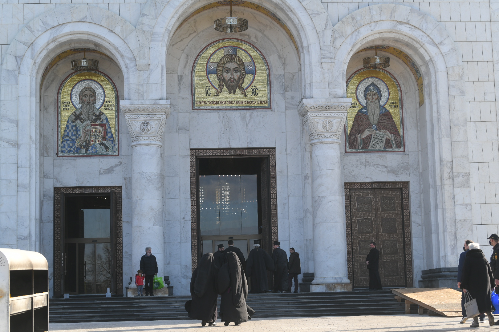 Beograd 18.02.2021. Izbor novog patrijarha, Hram Svetog Save Foto: Nemanja Jovanović/Nova.rs
