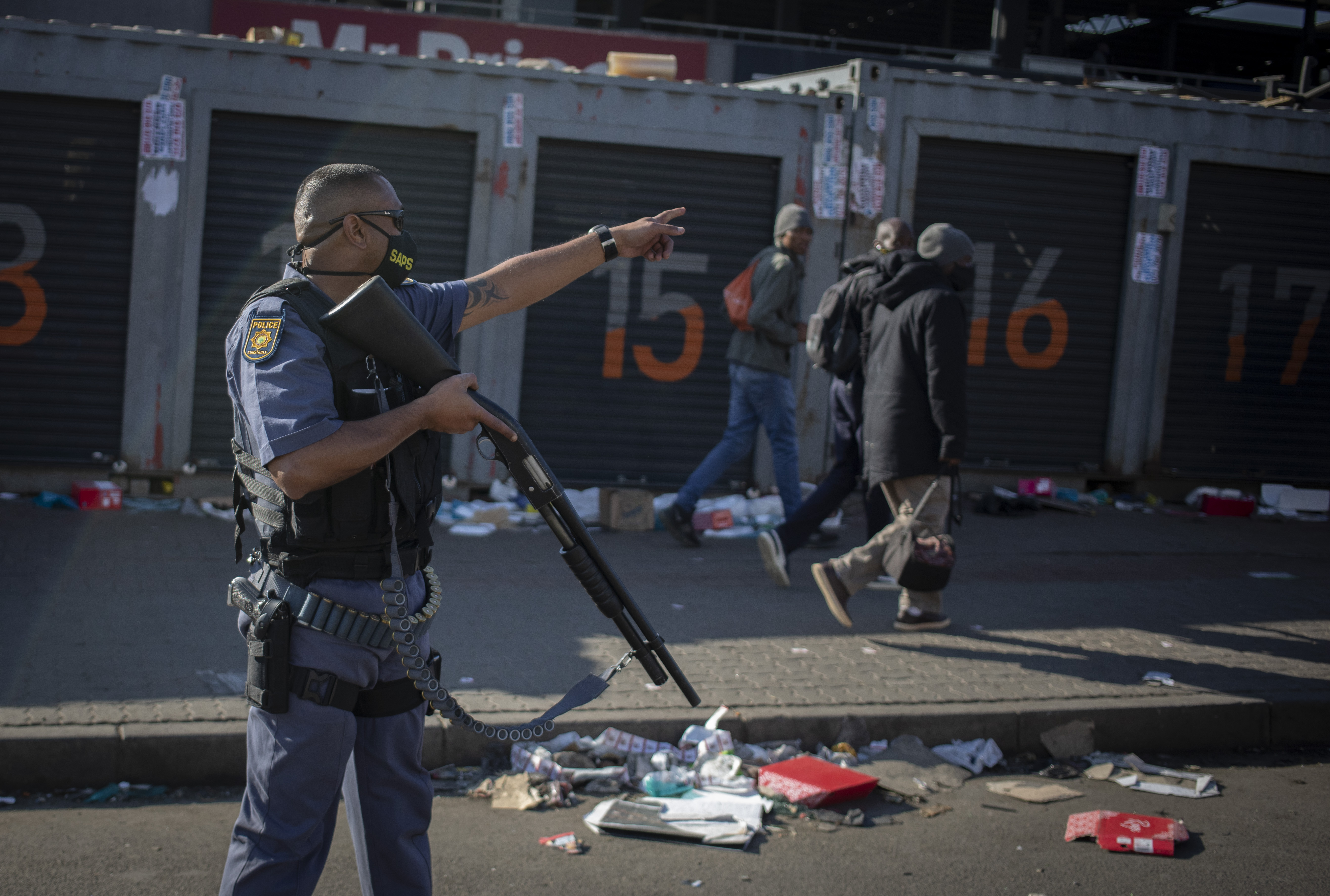 Violence in South Africa after sentencing of former president Zuma