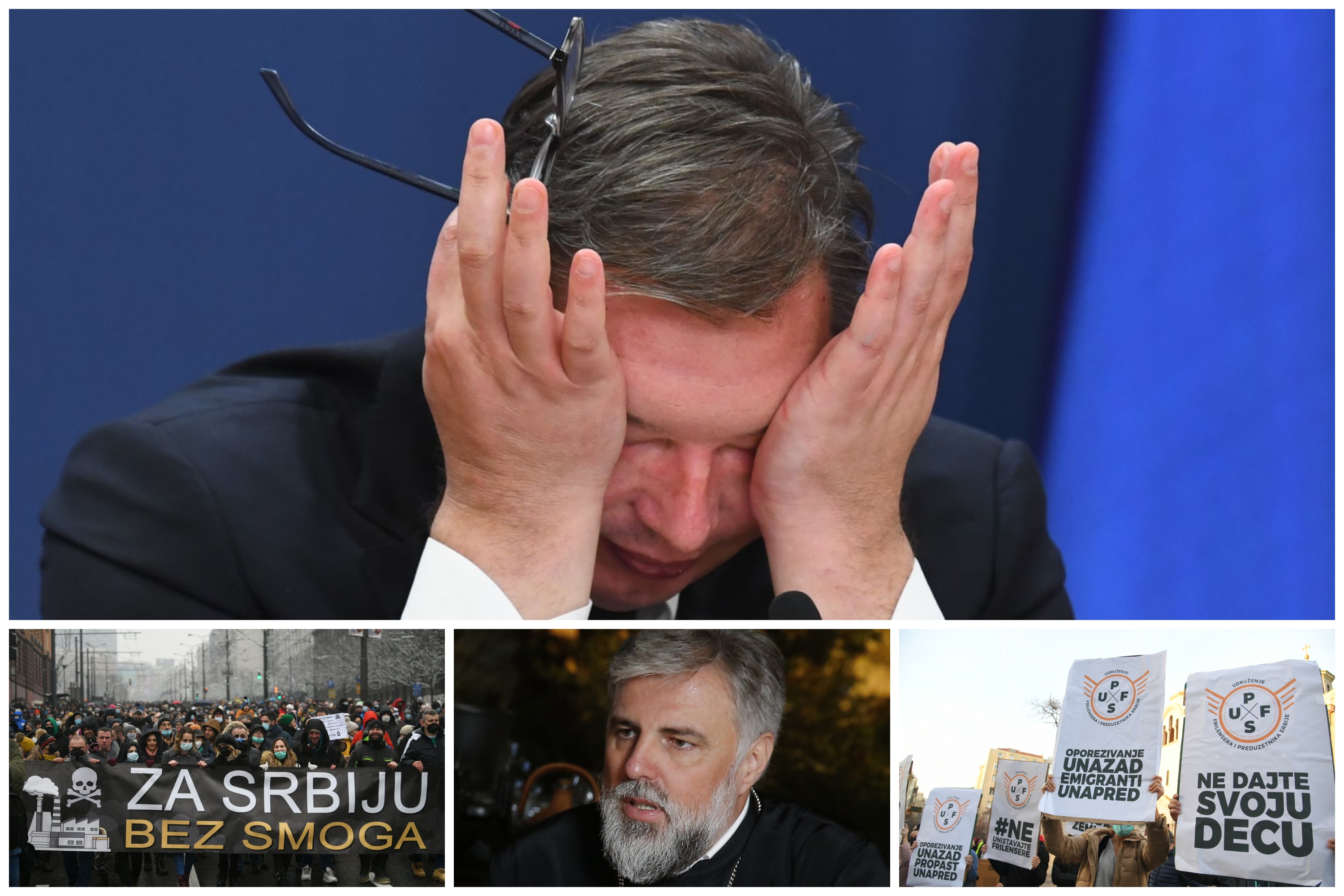 kombo vucic protesti grigorije