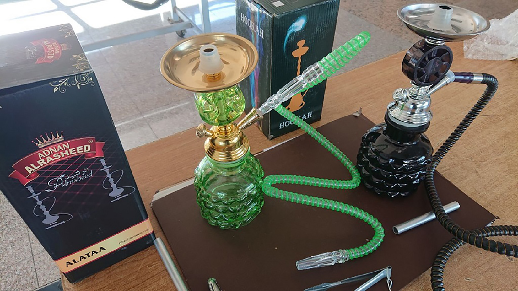 Šverc, krijumčarenje, duvan, nargila, nargile, piće, alkohol Foto: Uprava carina