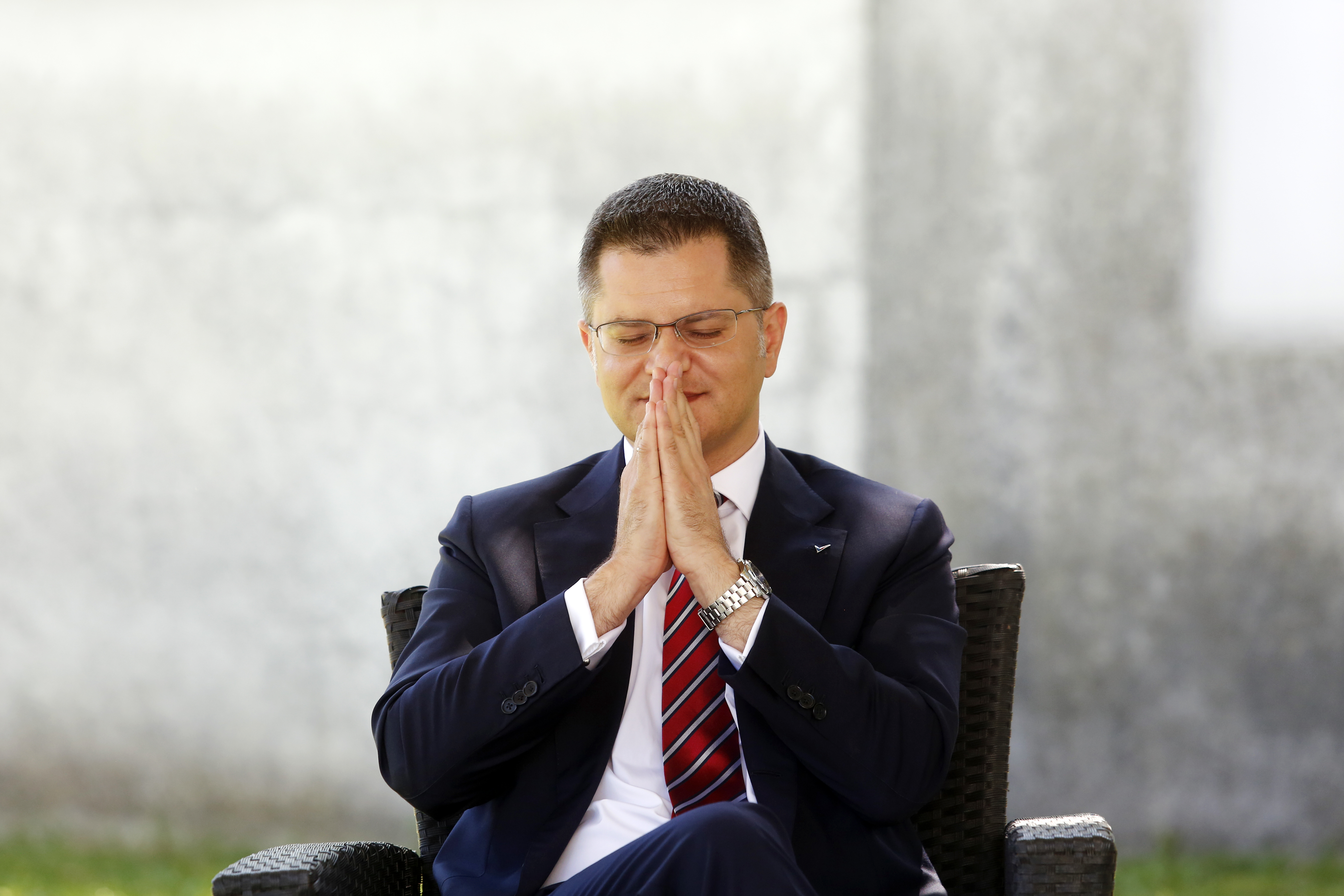 BEOGRAD 20.07.2018 Vuk Jeremic, intervju RAS/foto Vesna Lalic