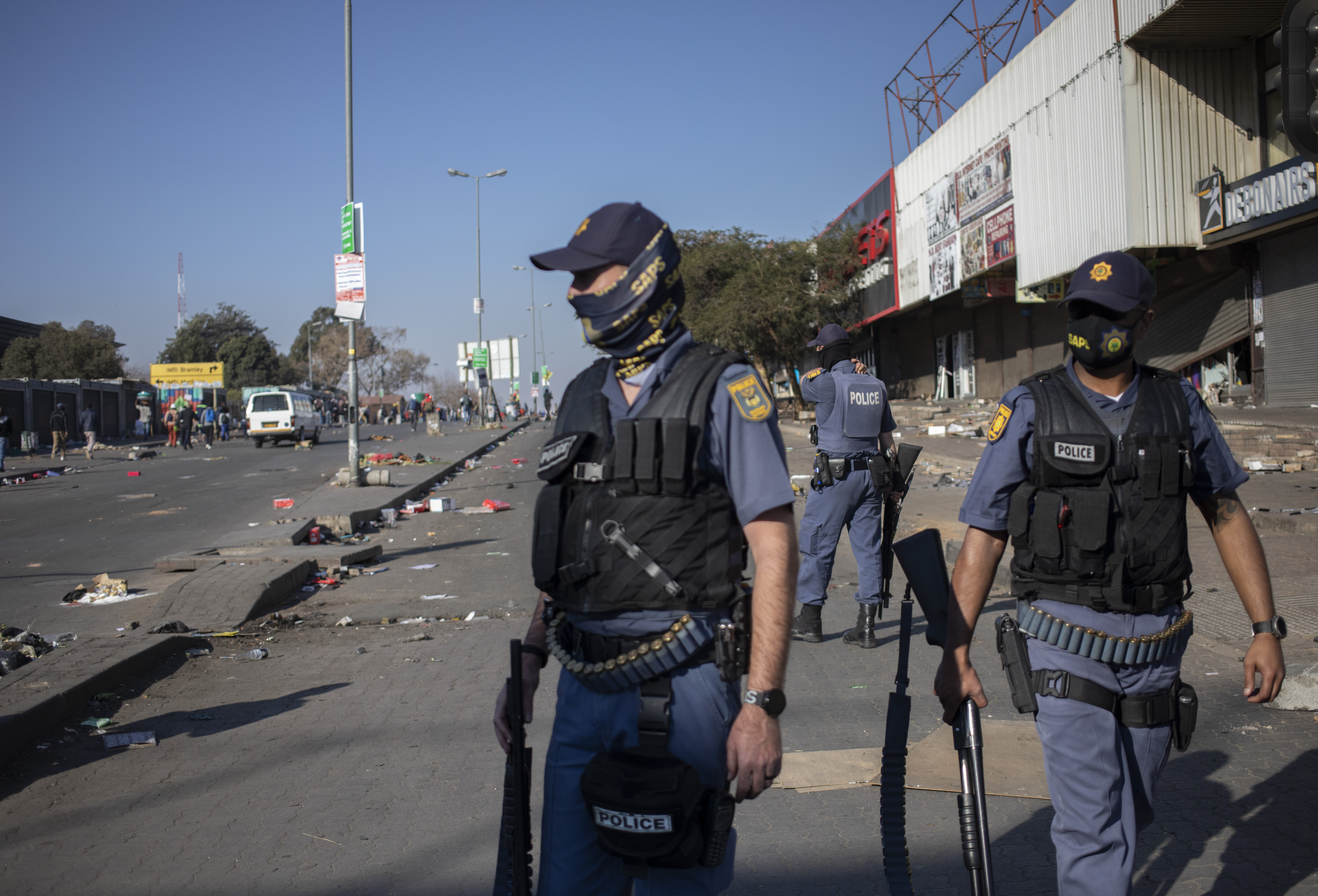 Violence in South Africa after sentencing of former president Zuma