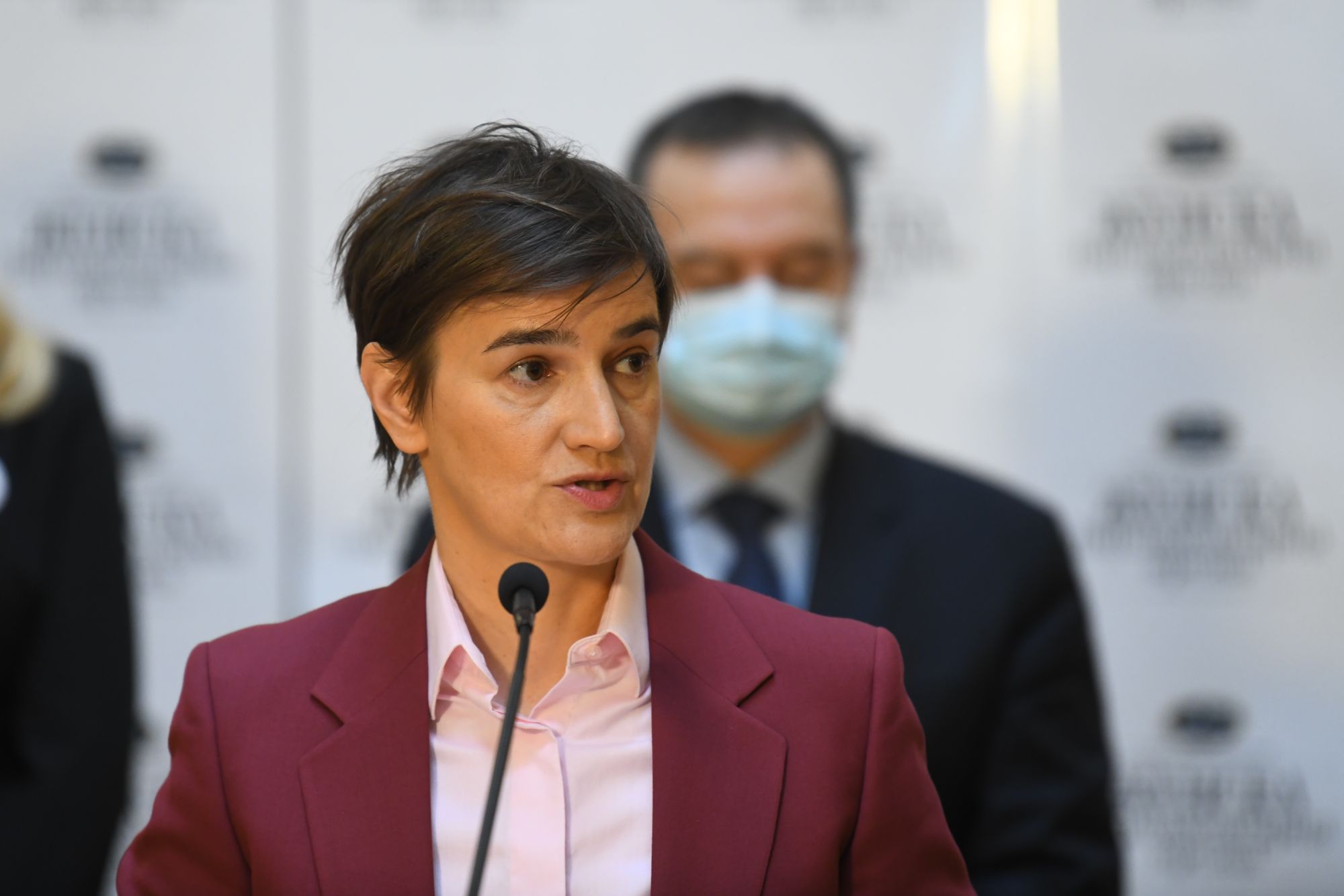 Beograd, 25.01.2021.  Ana Brnabić, Ženska parlamentarna mreža kzš Foto: Goran Srdanov/Nova.rs