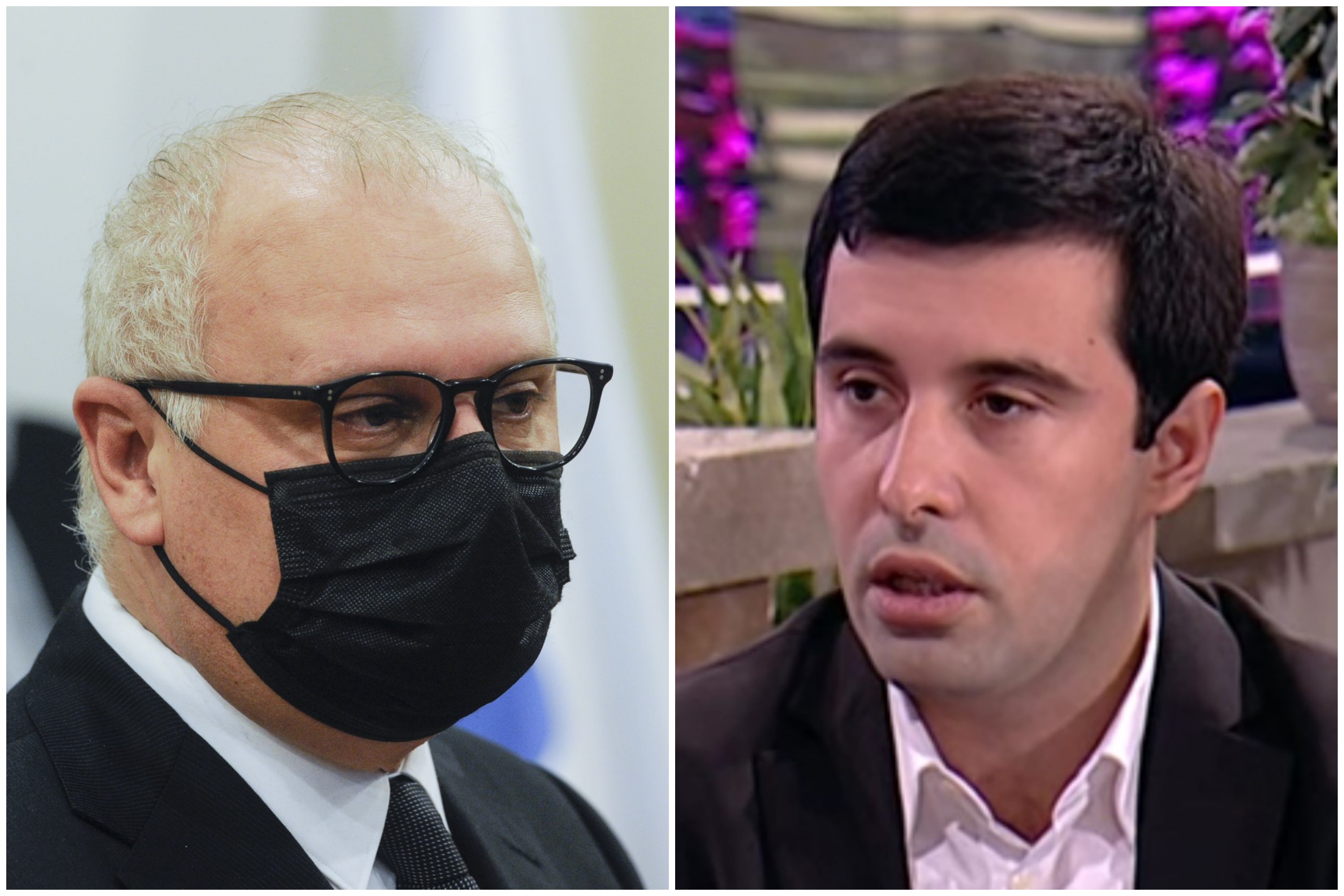 Goran Vesić, Nemanja Stajić, kombo Foto: TANJUG TARA RADOVANOVIC/Printscreen/Tv Pink