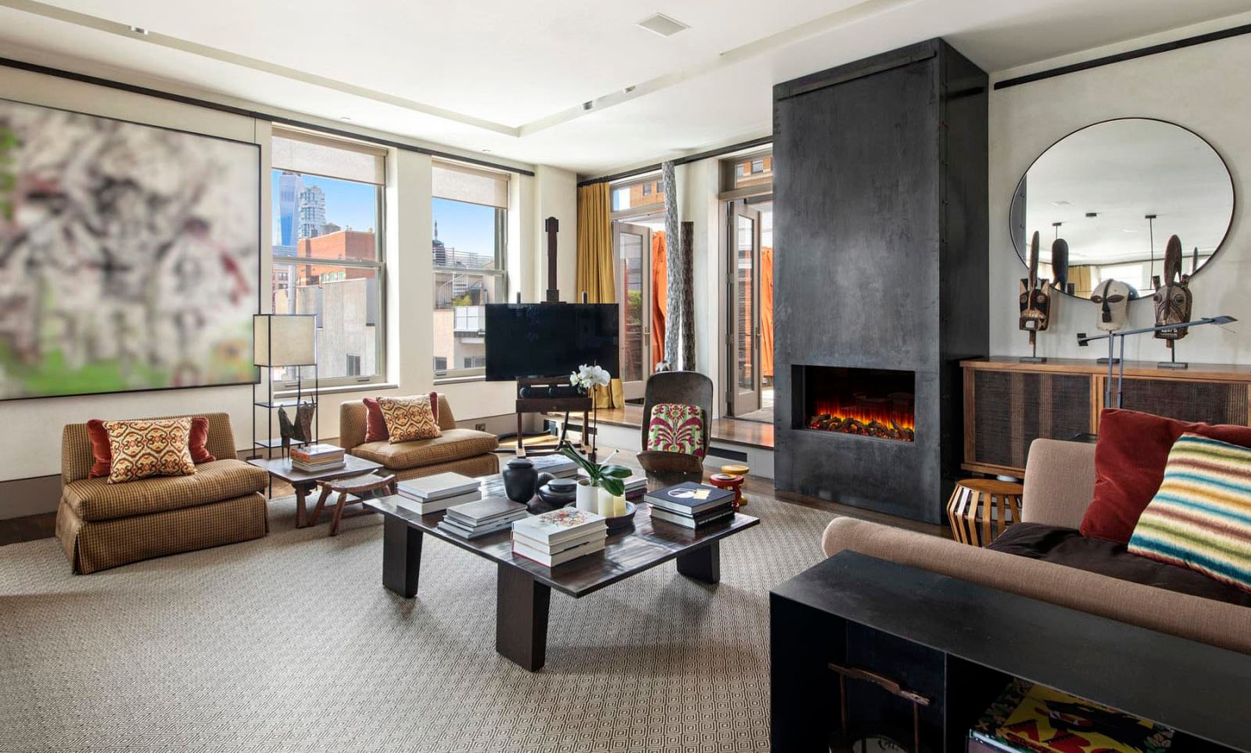 David Bowie’s New York apartment has sold for $16.8 million after less than a month on sale.