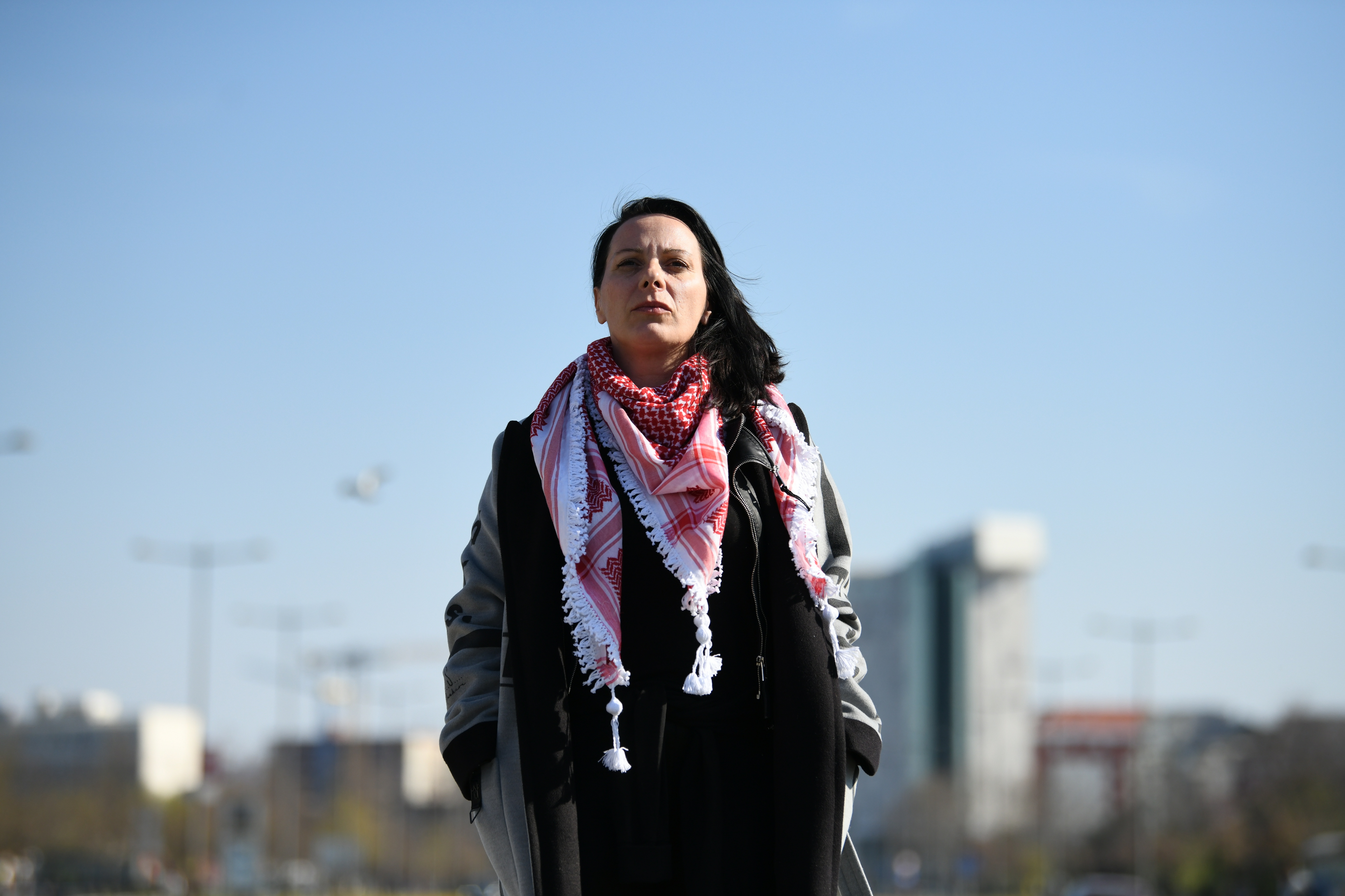 Novi Sad 02.04.2020. Ana Lalić novinarka portala Nova.rs posle puštanja iz pritvora Foto: Vesna Lalić/Nova.rs