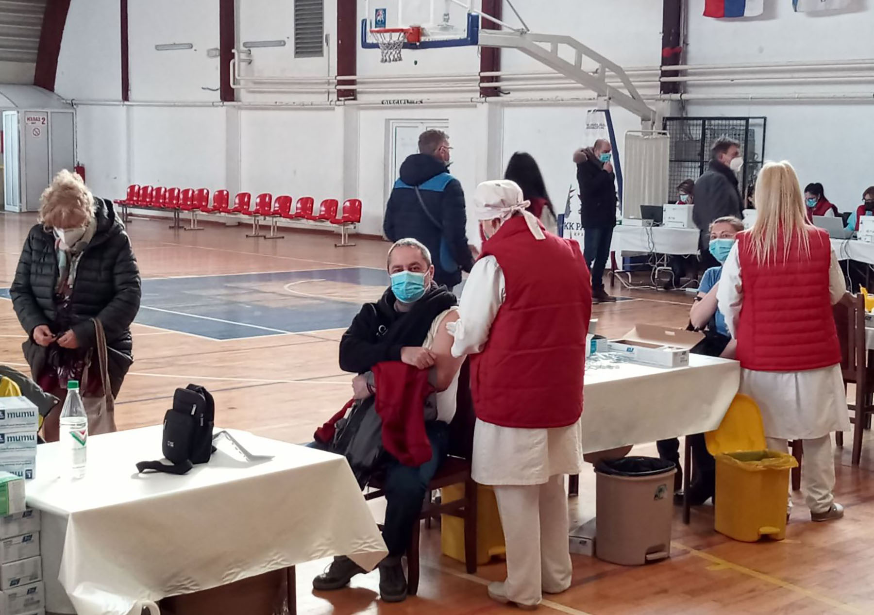 Kragujevac vakcinacija masovna hala