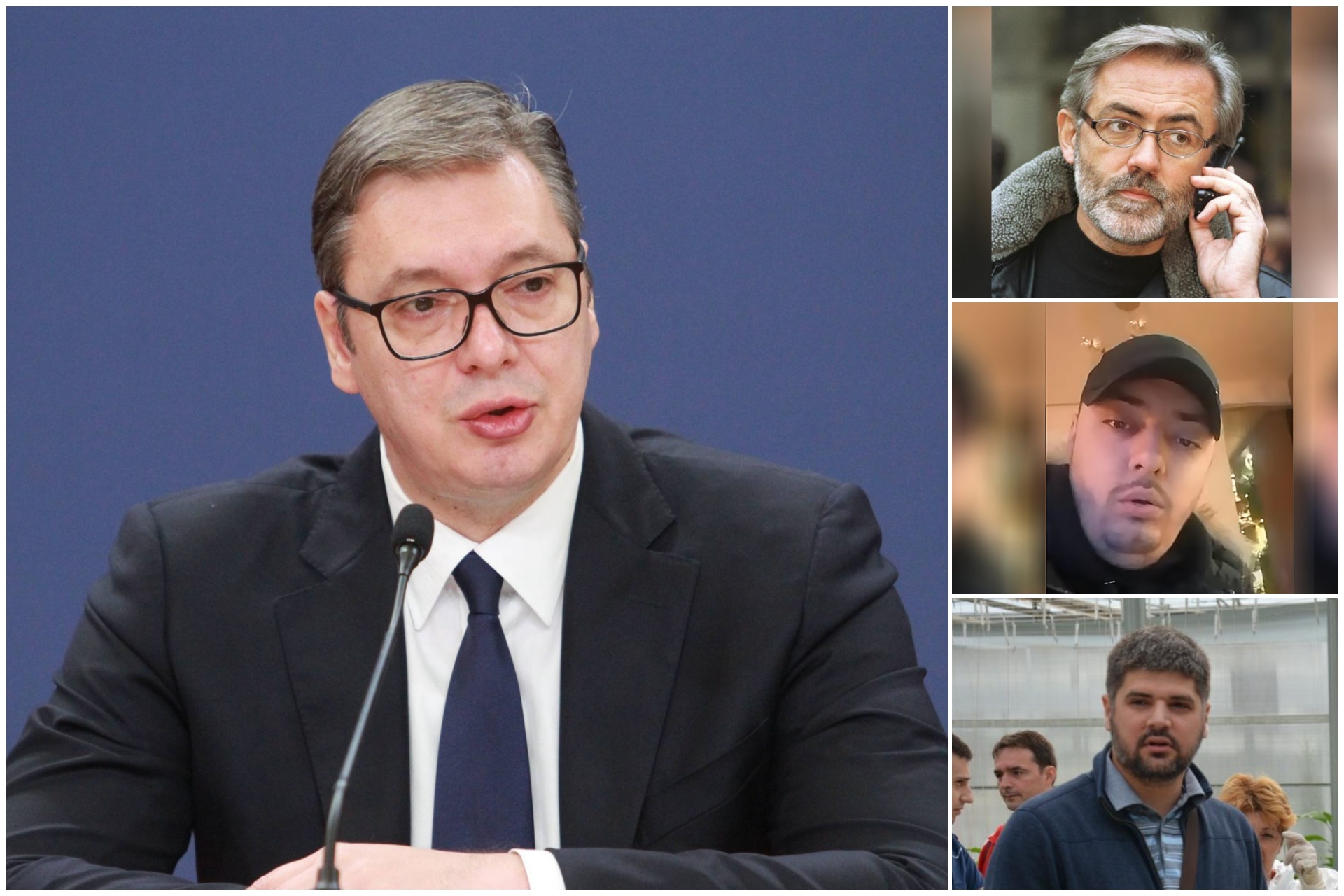 Vučić i kružić slavko ćuruvija, veljko belivuk, predrag koluvija