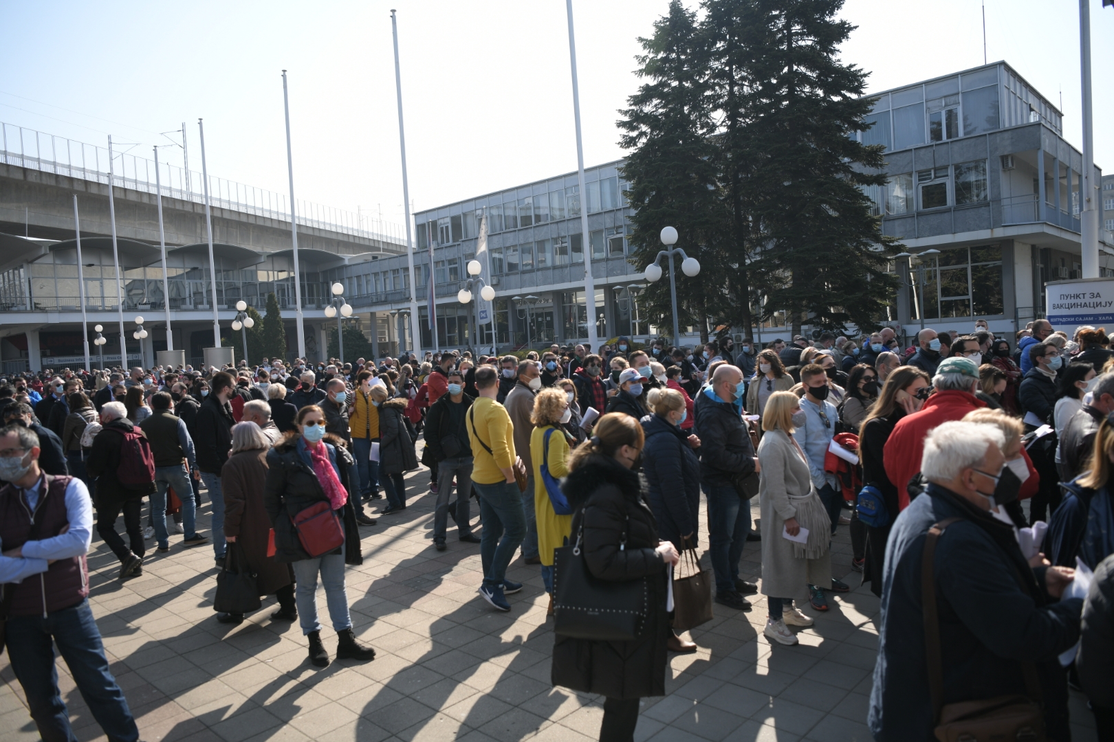 Beograd 27. mart 2021. Vakcinacija na beogradskom sajmu, vakcina Foto:Dragan Mujan/Nova.rs