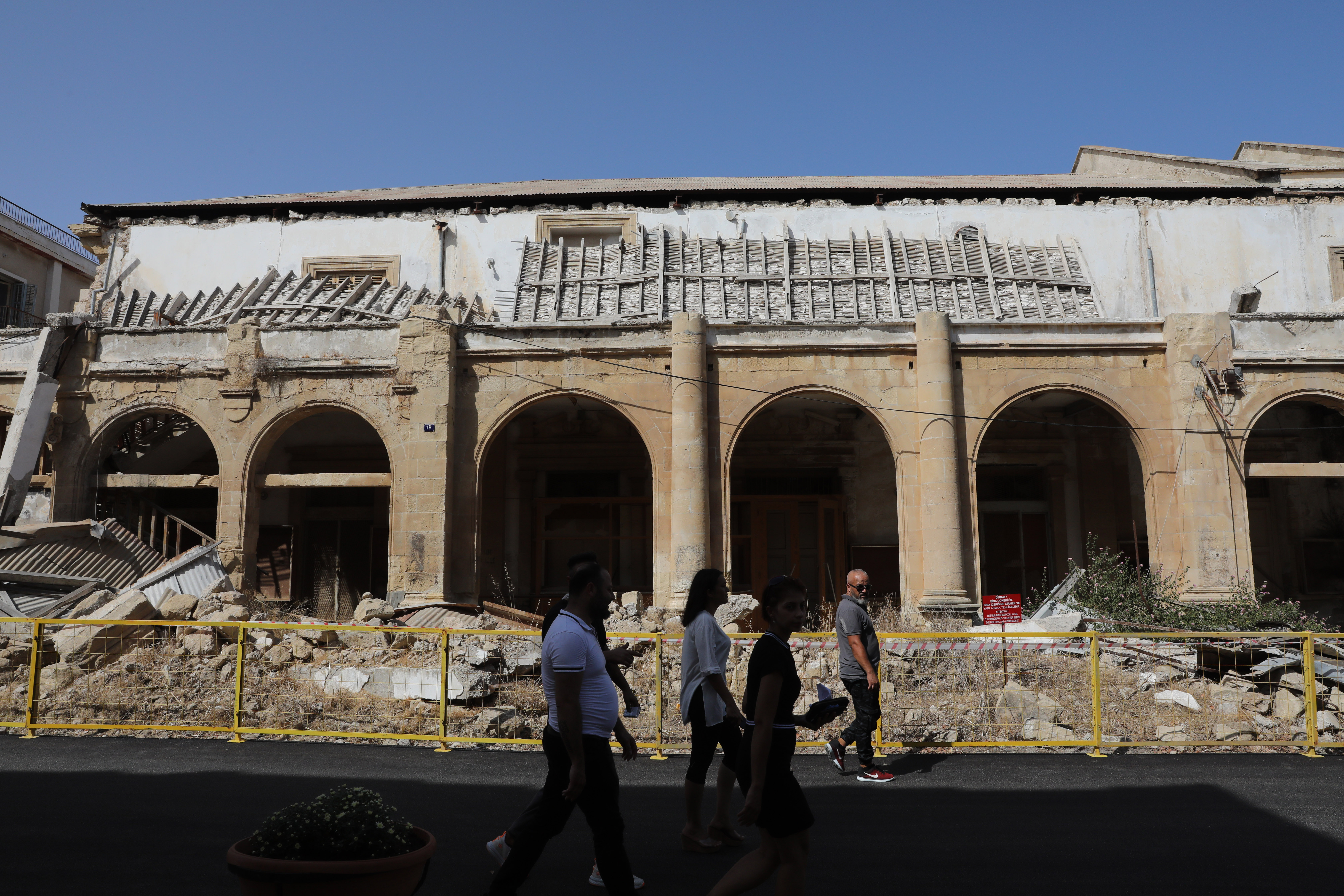 Abandoned quarter of Varosha in Famagusta