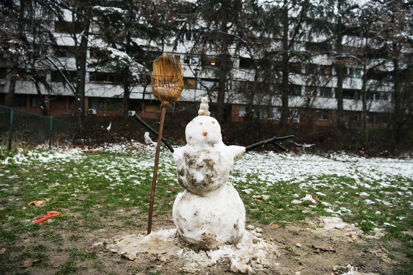 Beograd 10.01.2021. Snesko Belic na Novom Beogradu. zima, vreme
