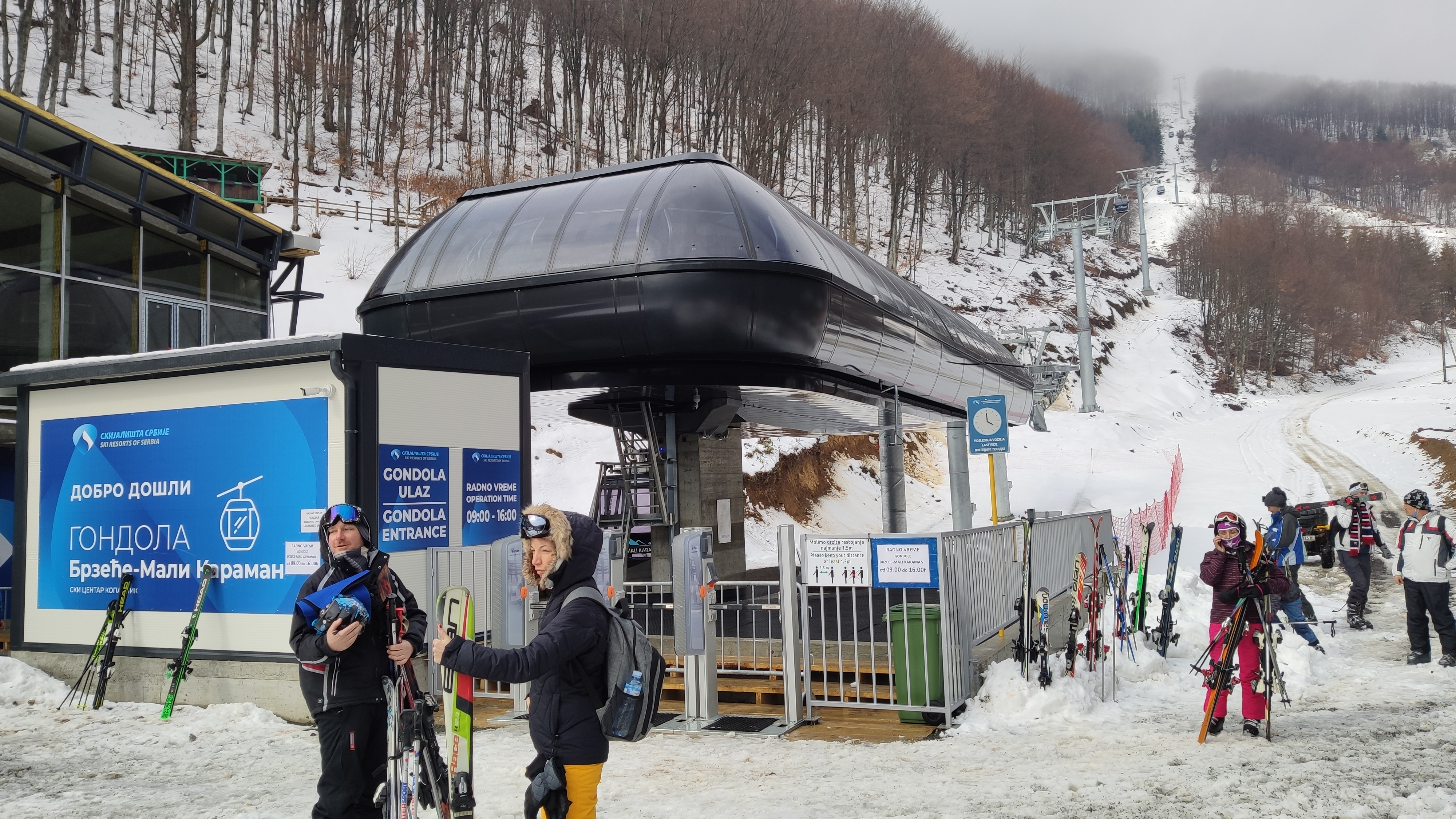 Kopaonik, 13.03.2021. Gondola Brzeće, Mali Karaman, sneg, skijanje, Kopaonik, ne radi gondola, pokvarena gondola Foto: Goran Srdanov/Nova.rs
