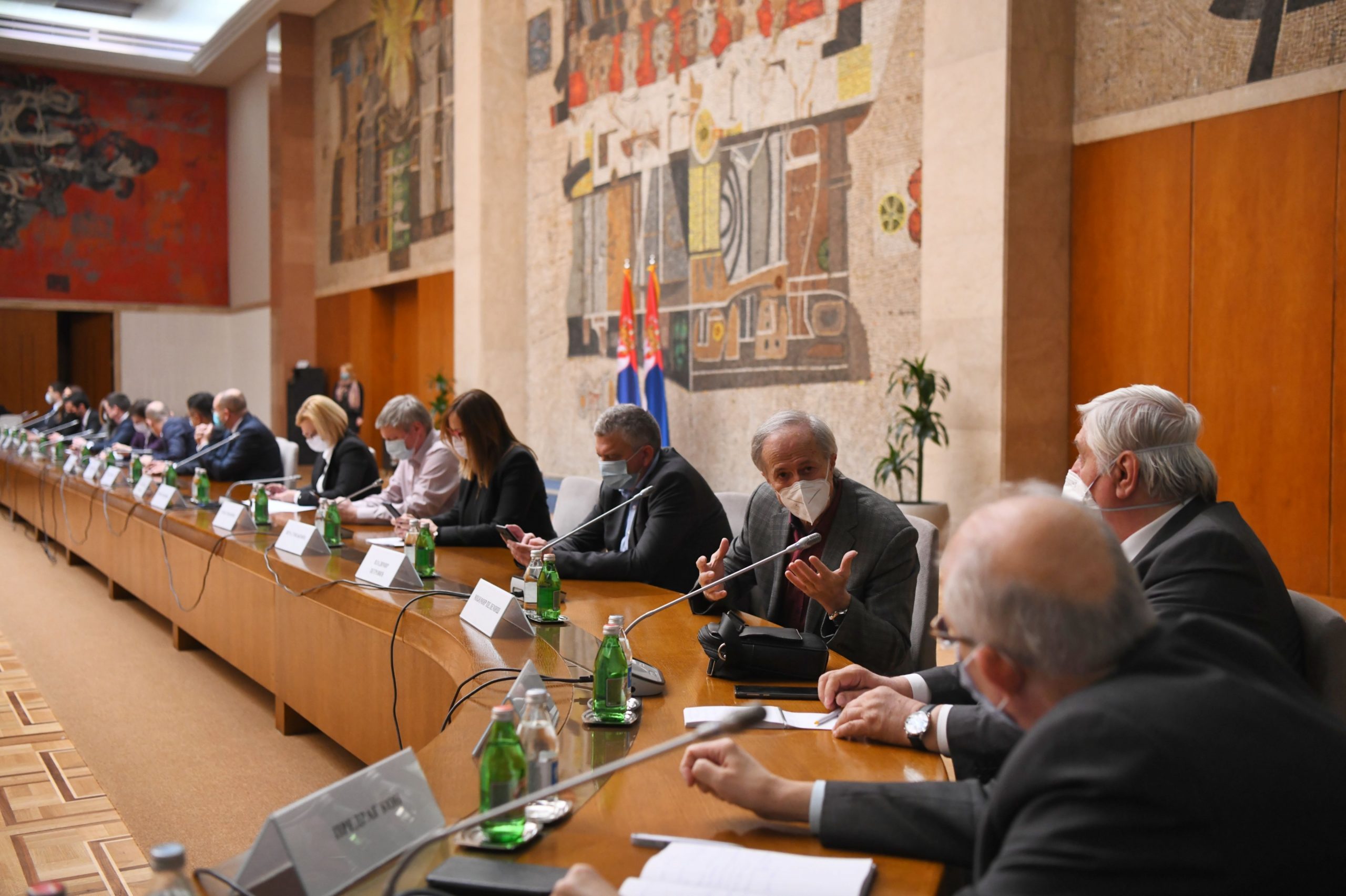 Beograd 12. mart 2021. Sednica Kriznog staba Foto:Filip Krainčanić/Nova.rs