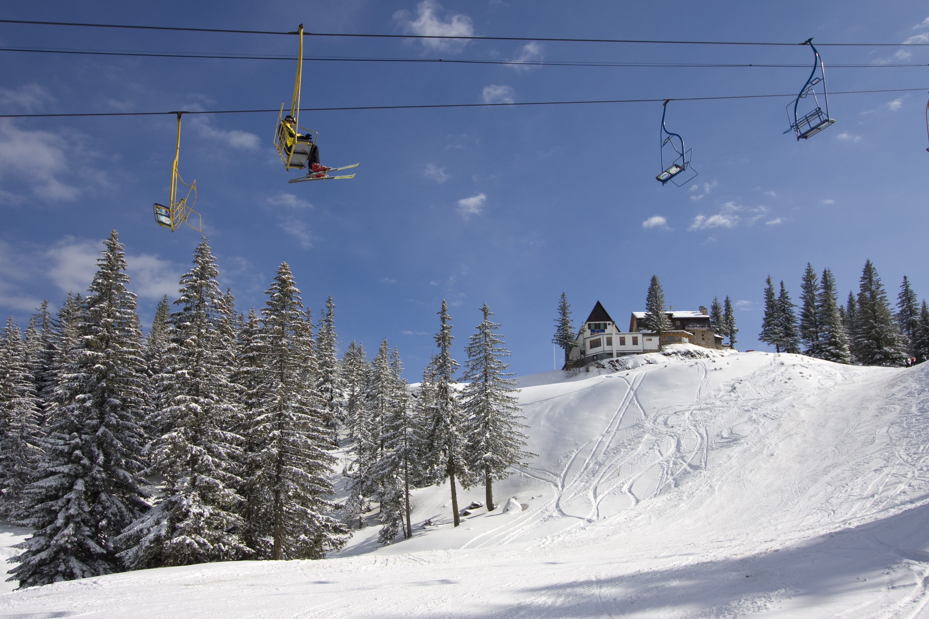 Jahorina sneg zima