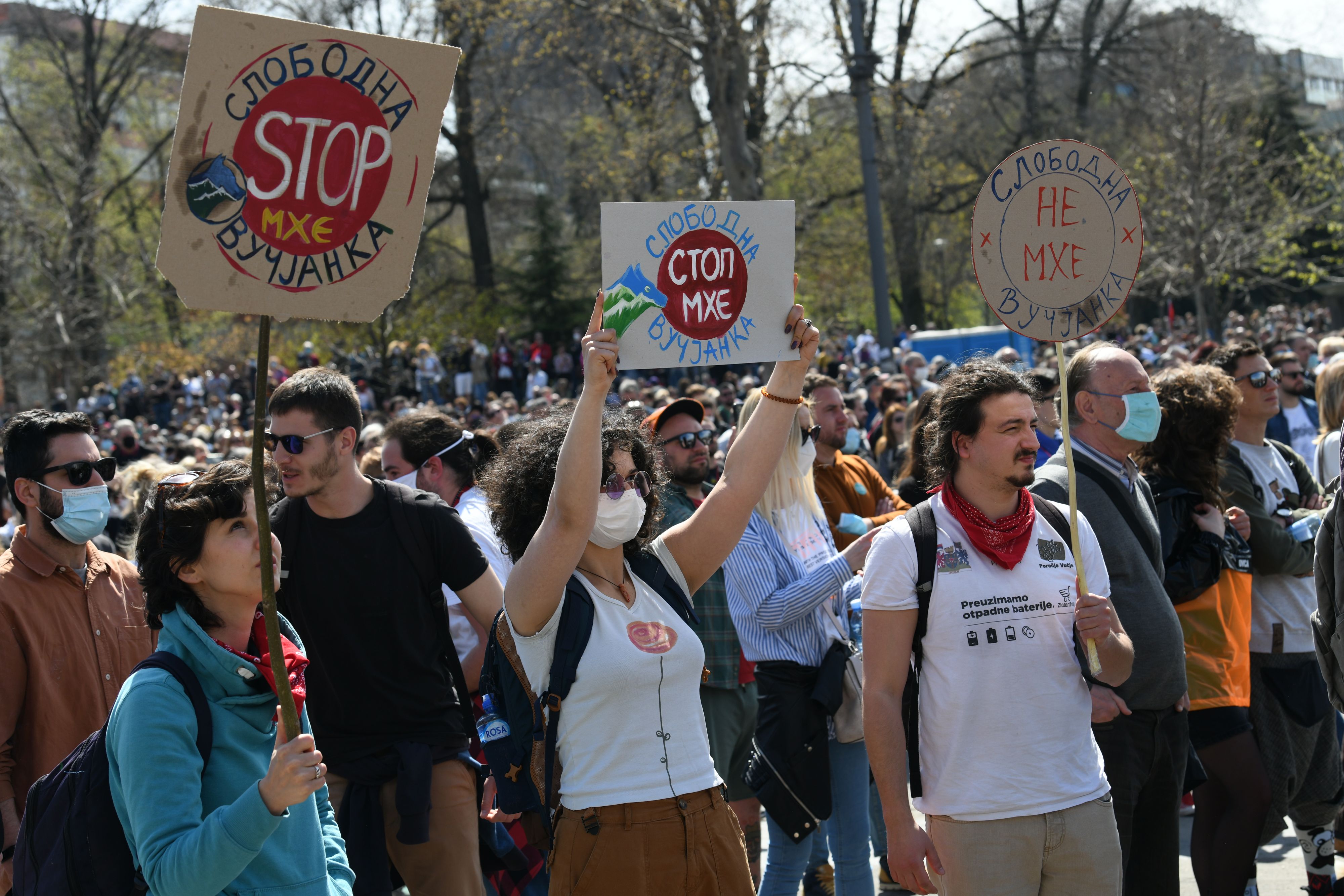 Beograd 10.04.2021. Ekološki ustanak, protest, ekologija Foto: Goran Srdanov/Nova.rs
