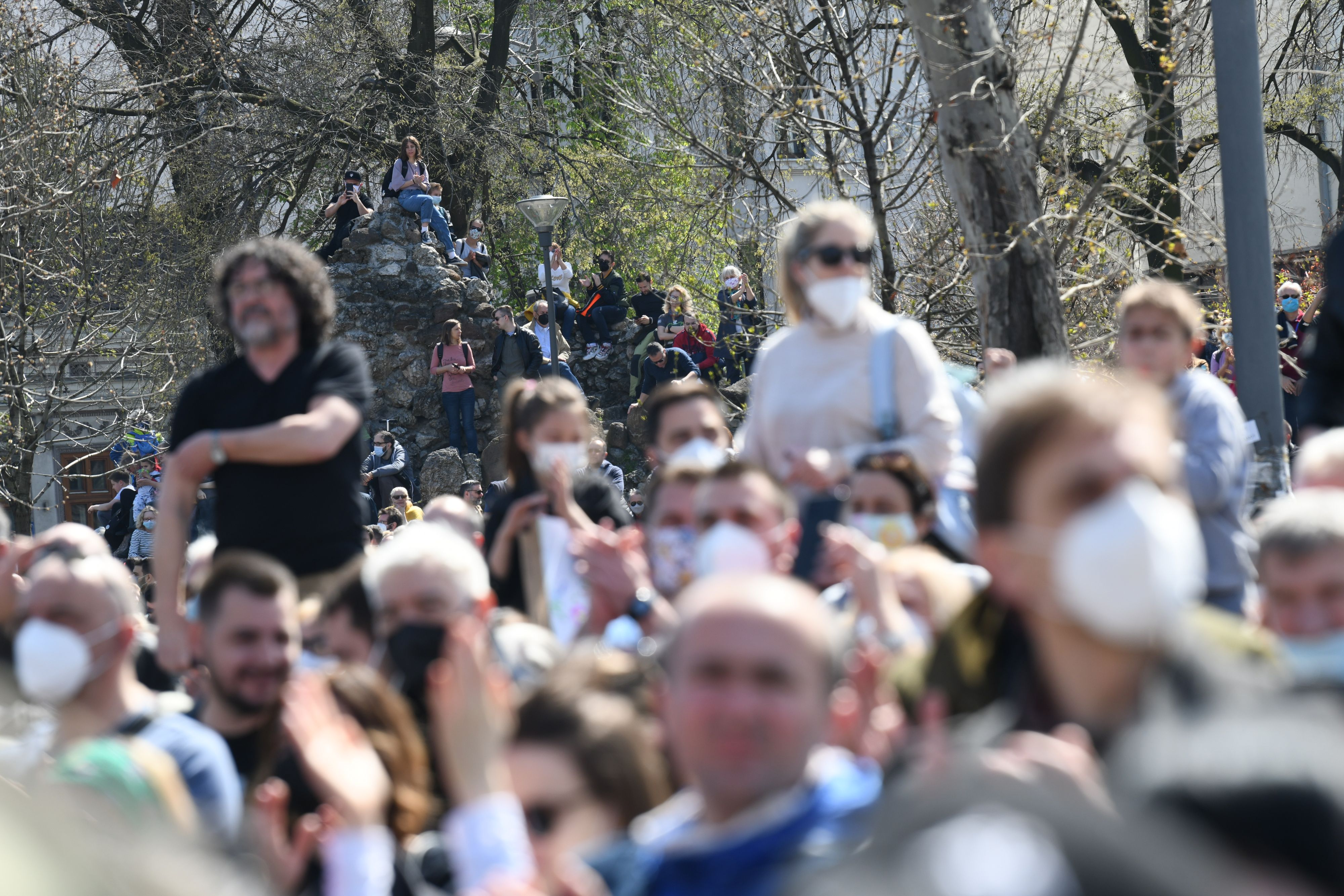 Beograd 10.04.2021. Ekološki ustanak, protest, ekologija Foto: Goran Srdanov/Nova.rs