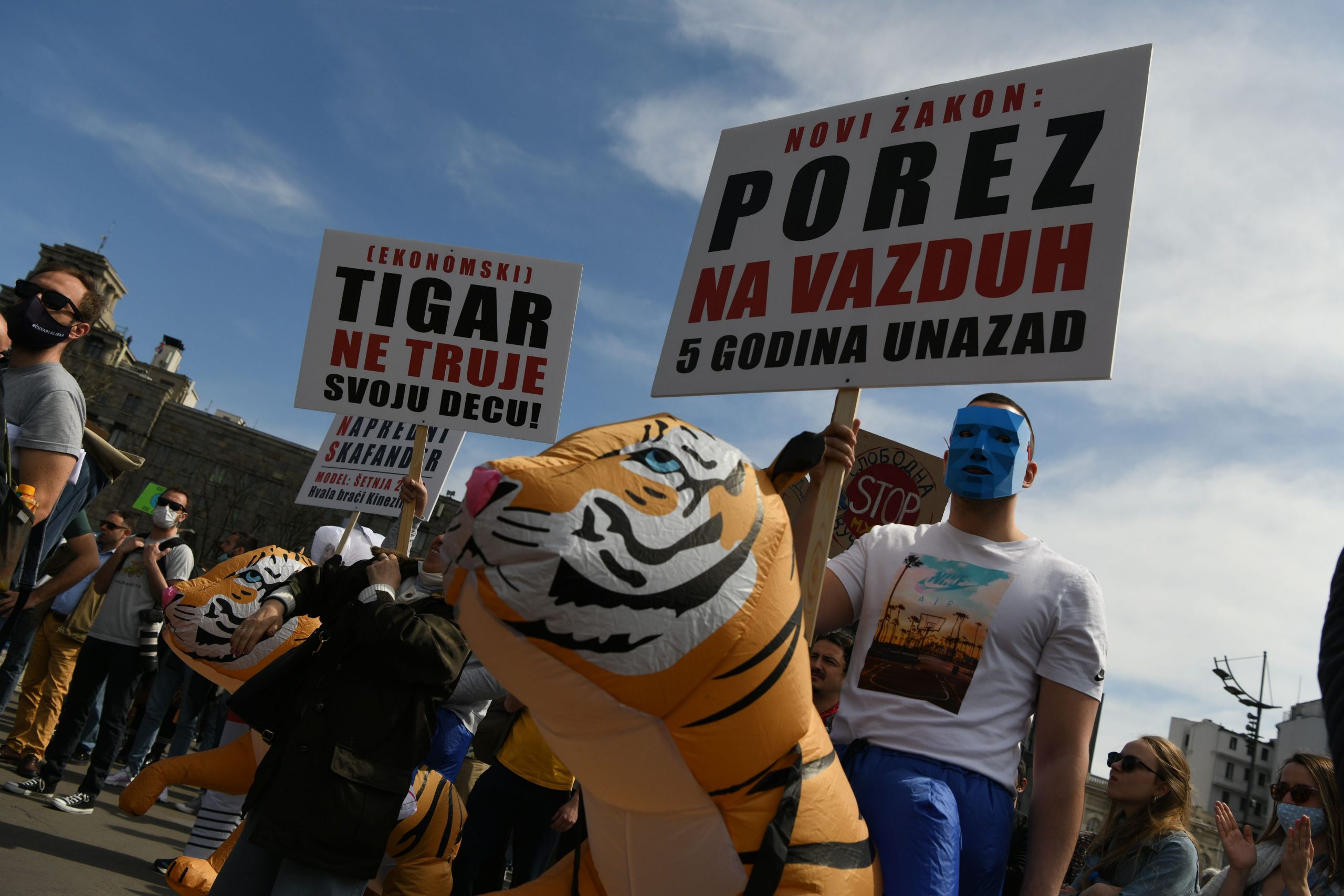 Beograd 10.04.2021. Ekološki ustanak, protest, ekologija Foto: Goran Srdanov/Nova.rs