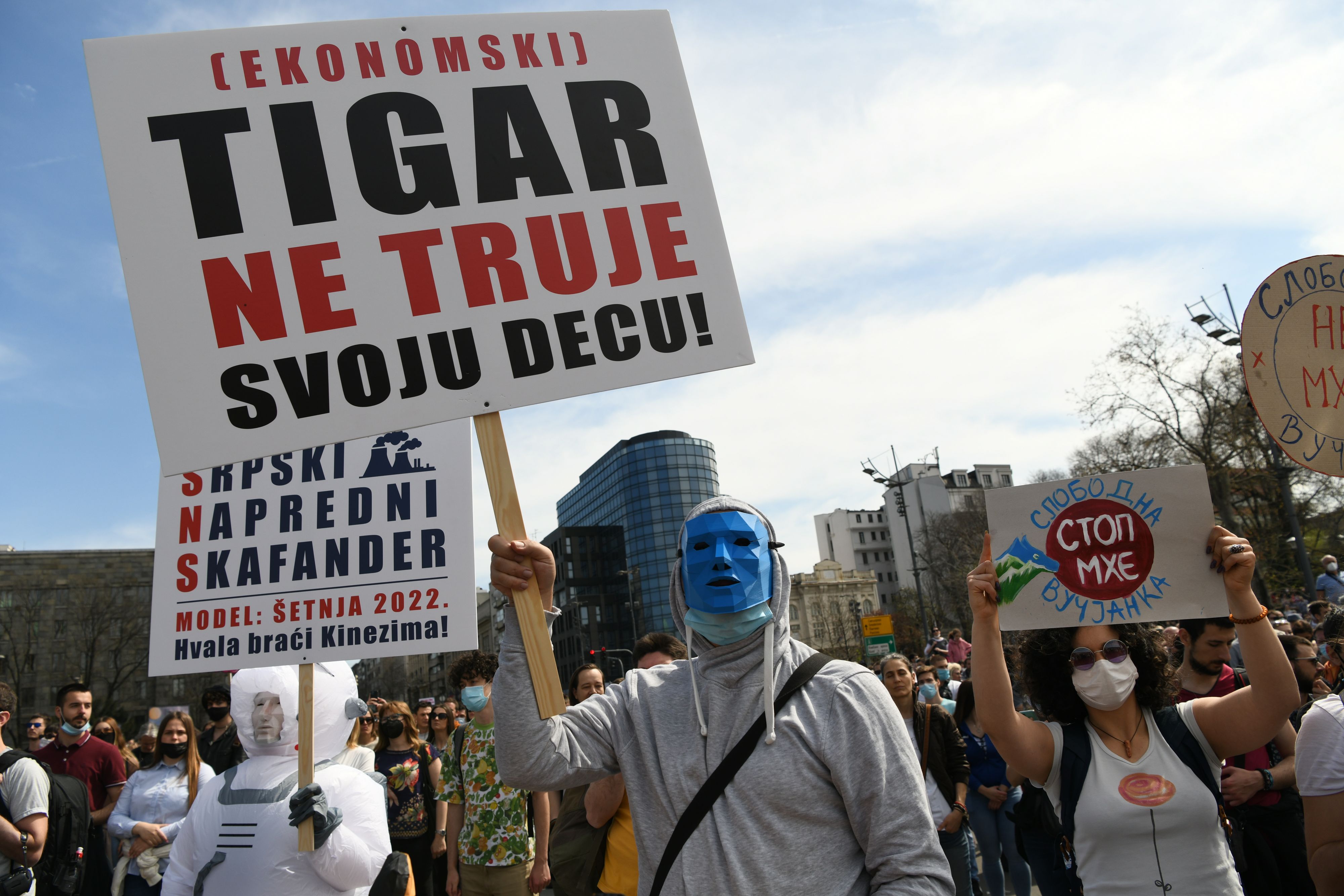 Beograd 10.04.2021. Ekološki ustanak, protest, ekologija Foto: Goran Srdanov/Nova.rs