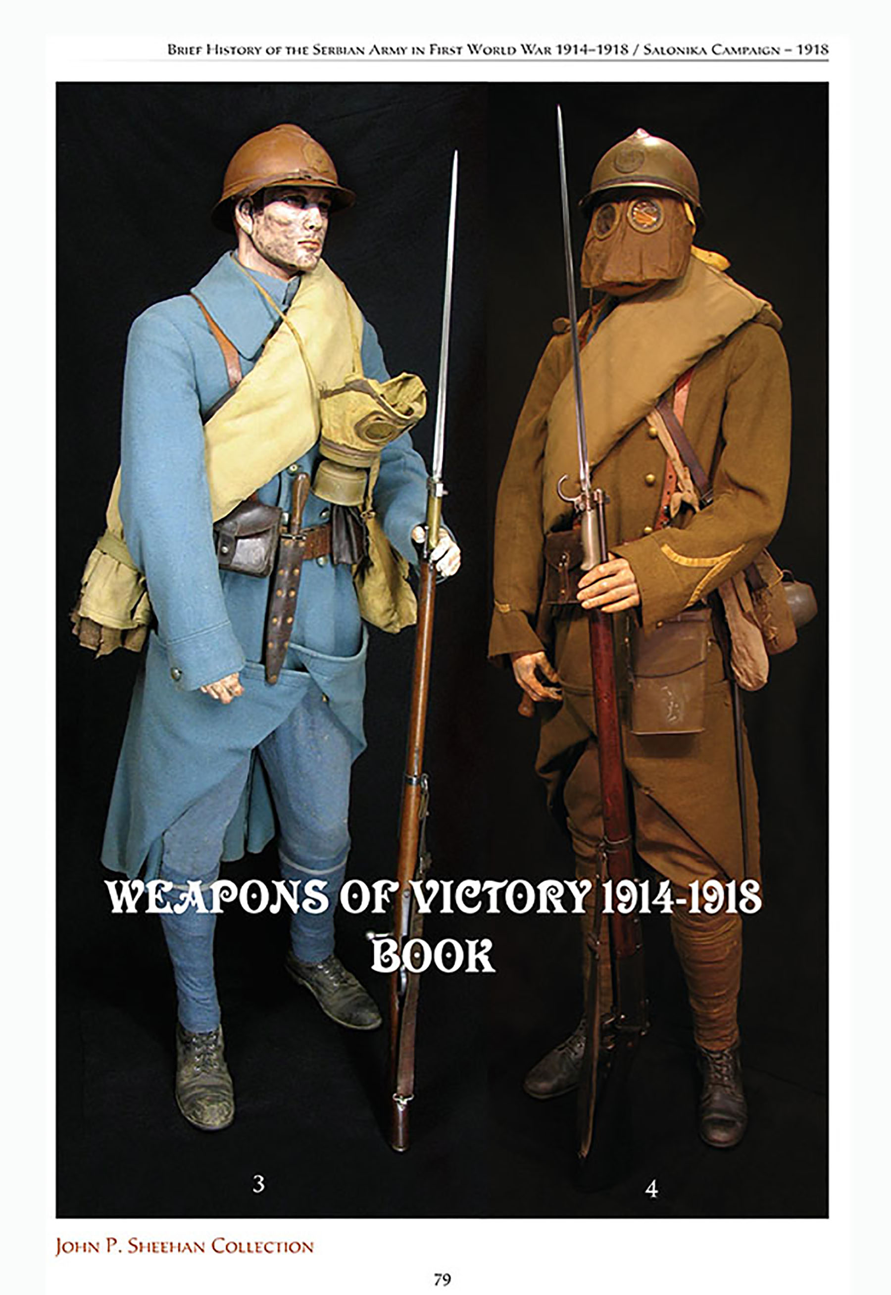 Uniforme srpskih dobrovoljaca na S.F.