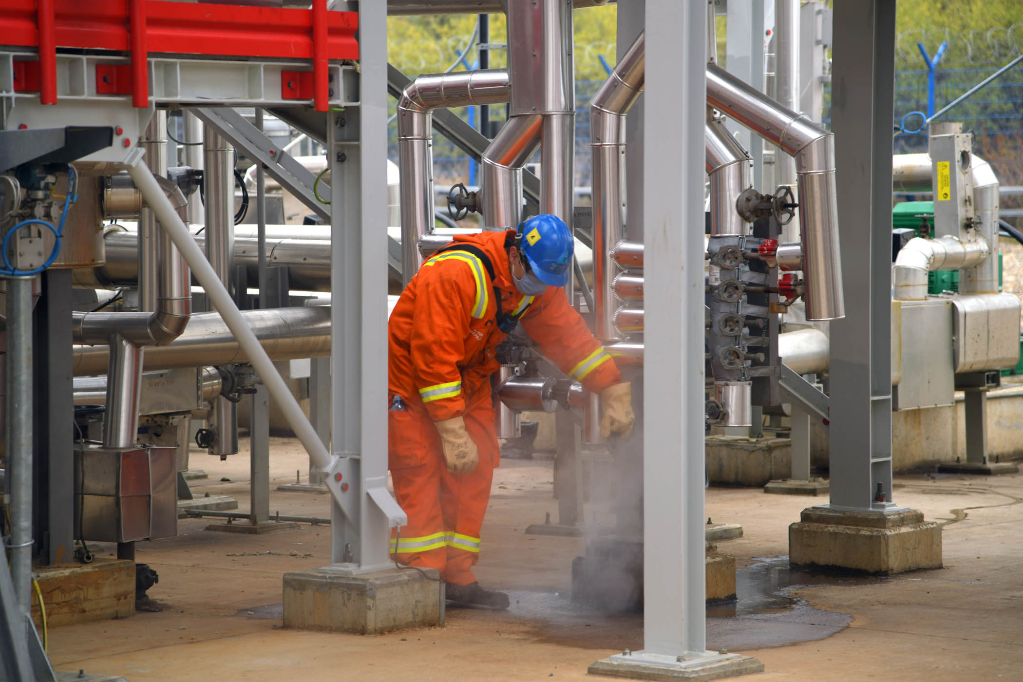 Pancevo 18. novembar 2020. NIS, Naftna industrija Srbije, rafinerija Pancevo postrojenje Foto:Nemanja Jovanović/Nova.rs