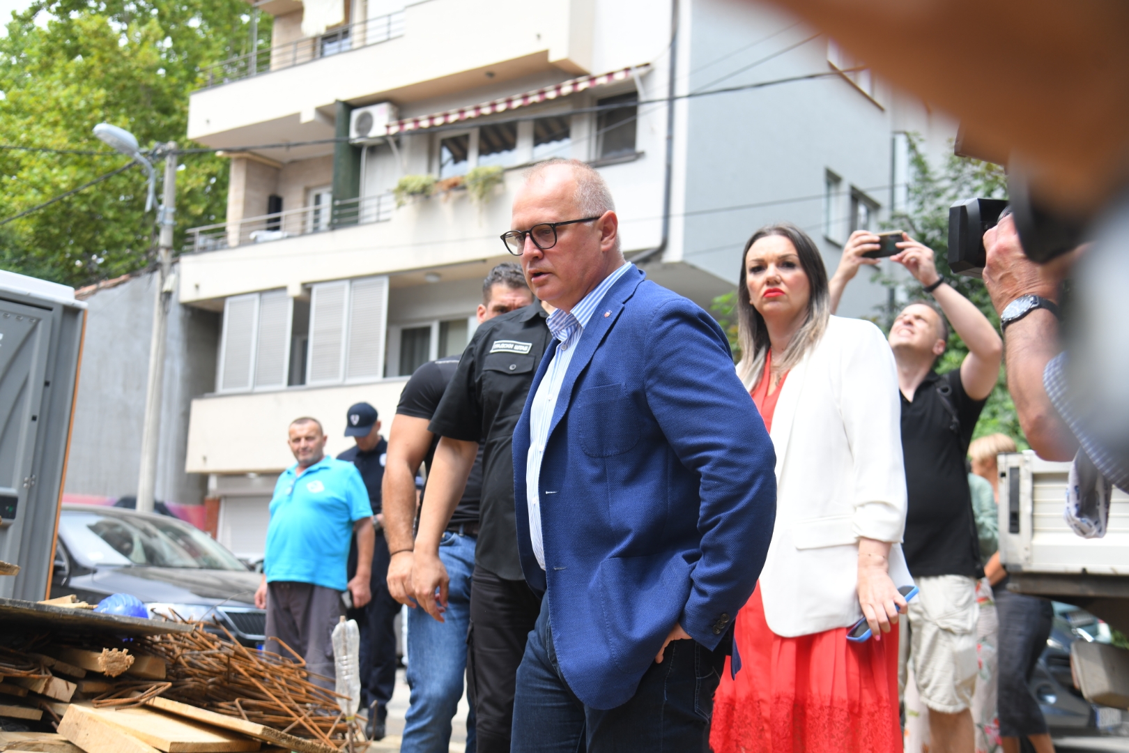 Beograd 16 jul 2021. Pala zgrada Vracar, Vidovdanska 2a, Foto: Nemanja Jovanović/Nova.rs