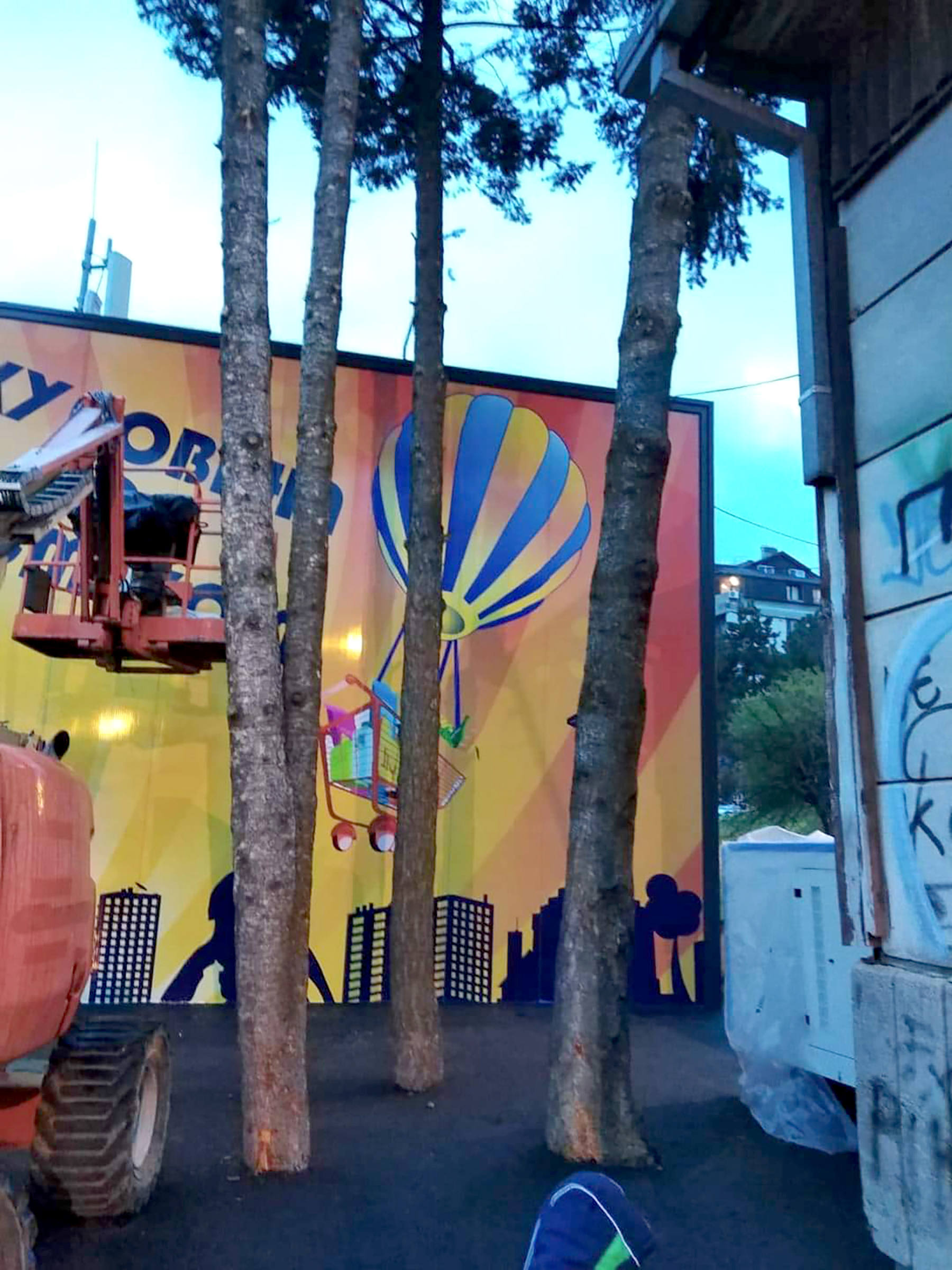 Betonirano drvece, fotografije poslao Nebojsa Todorovic