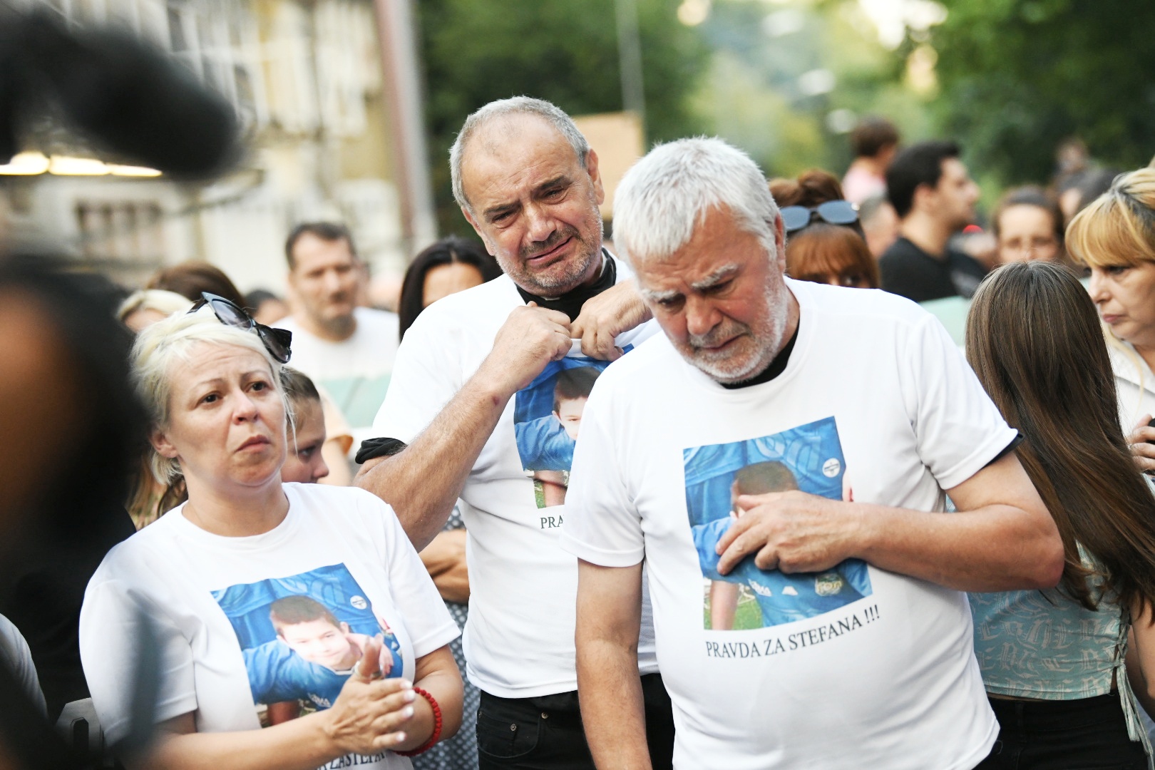 Karaburma protest decak Stefan