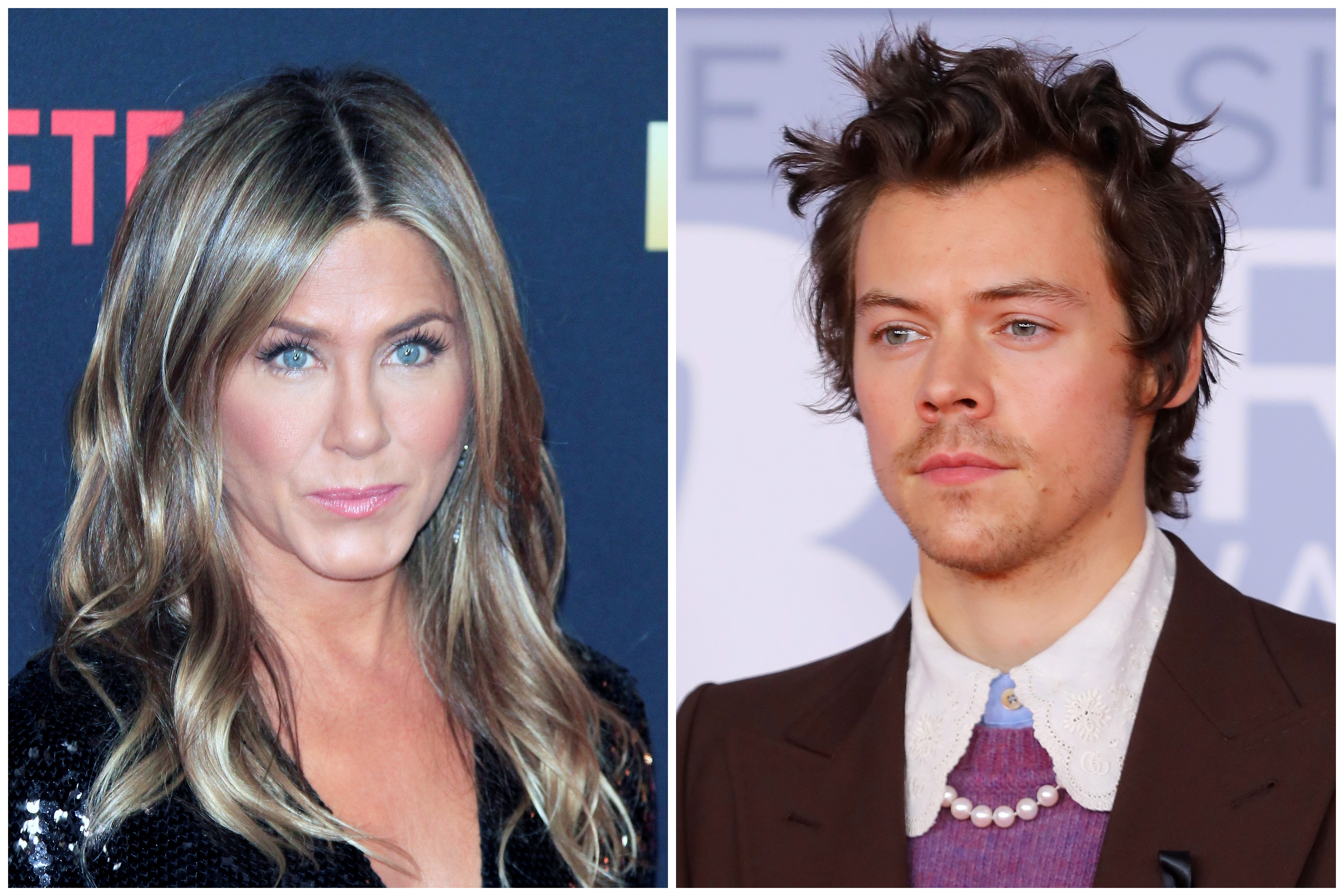 Dženifer Aniston, Jennifer Aniston i Hari Stajls, Harry Styles, kombo Foto: EPA-EFE/NINA PROMMER/VICKIE FLORES