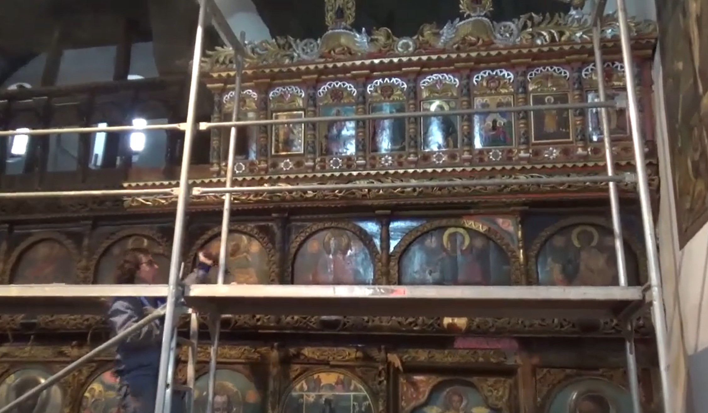 Pirot, 18.04.2021, Ikonostas u Pazarskoj crkvi