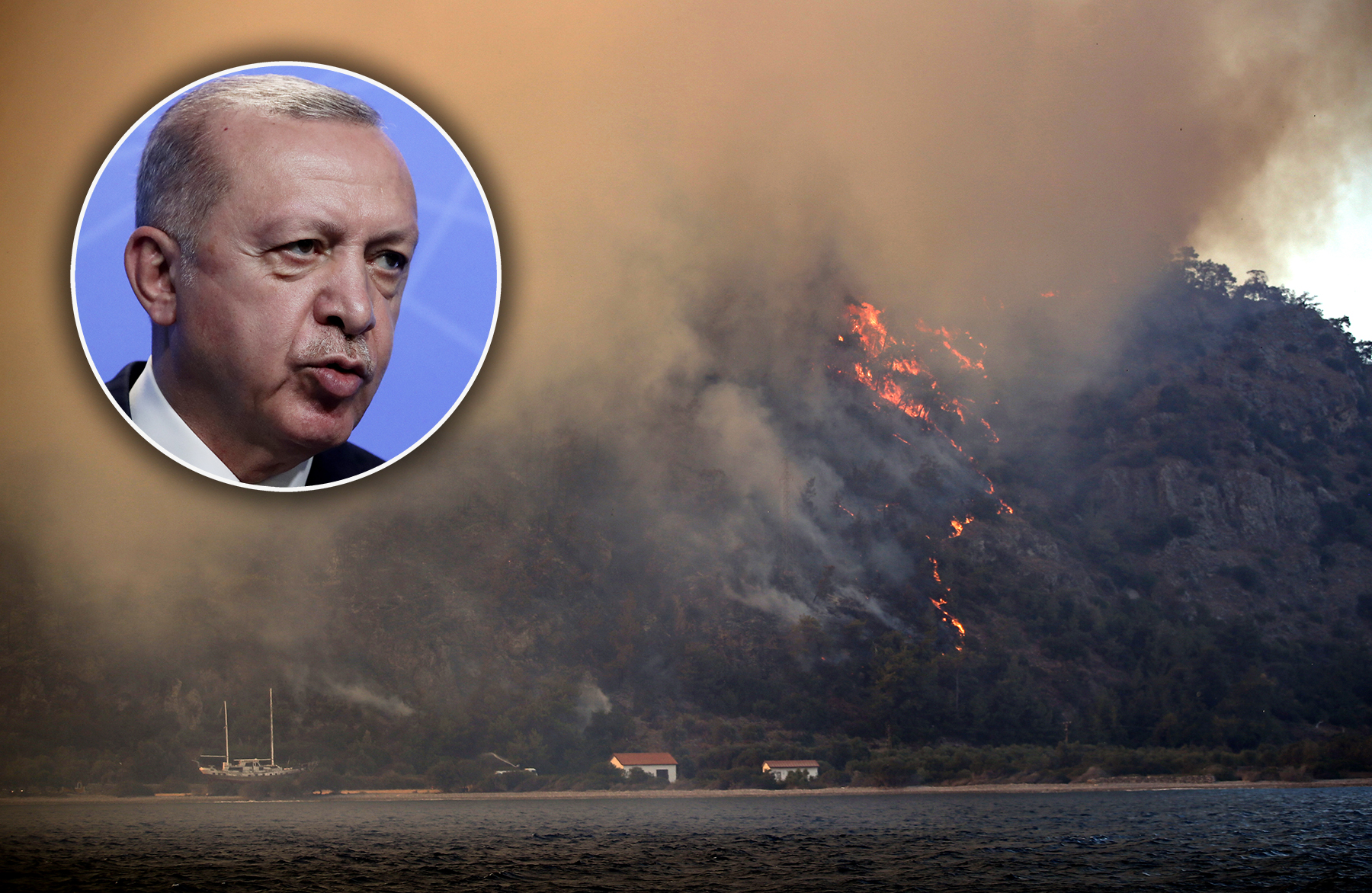 Wildfires in southern Turkey