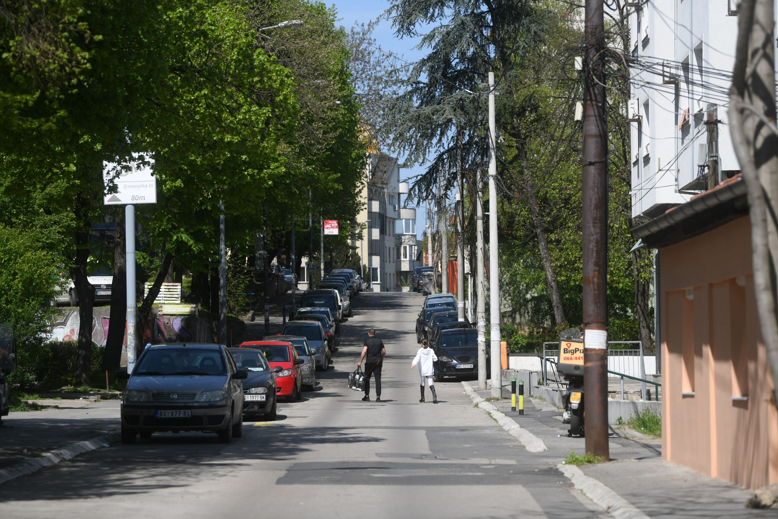 Beograd, 25.04.2021. Banovo Brdo, demontiranje bombe iz 2 svetskog rata, bomba, deminiranje, policija, Nodilova ulica Foto: Filip Krainčanić/Nova.rs
