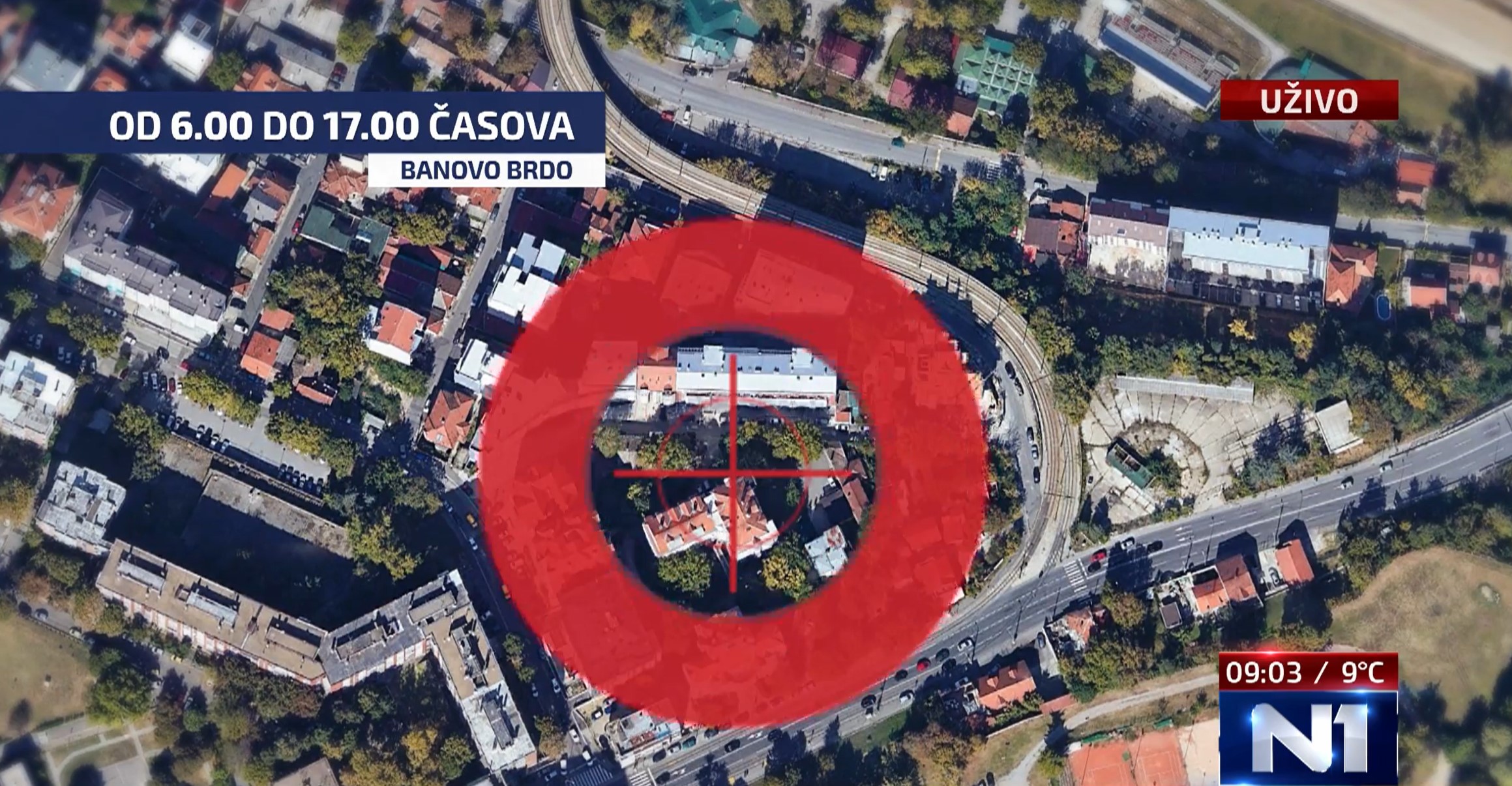 Banovo Brdo, bomba demontiranje