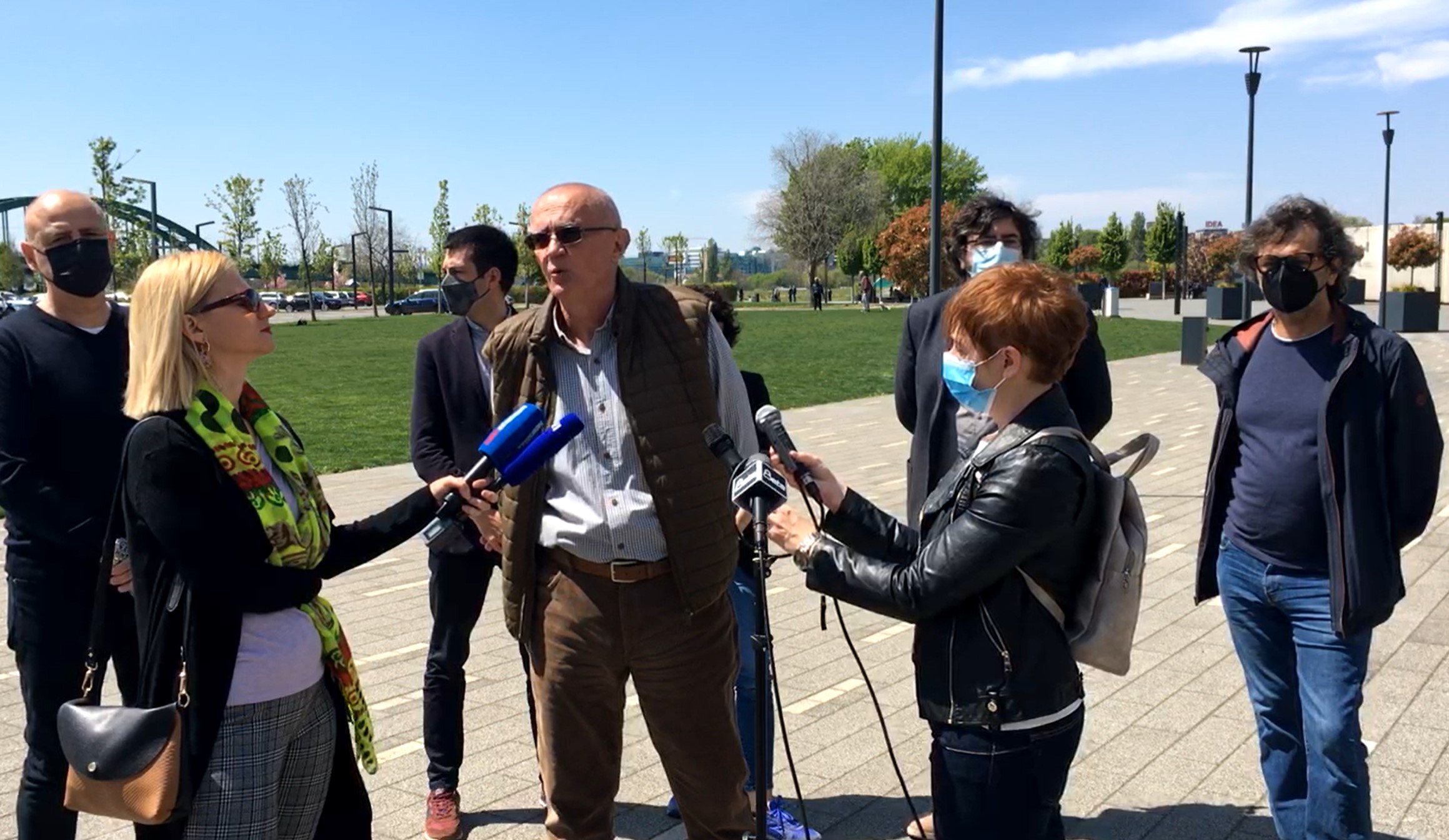 Konferencija za medije, Savamala, rušenje godišnjica