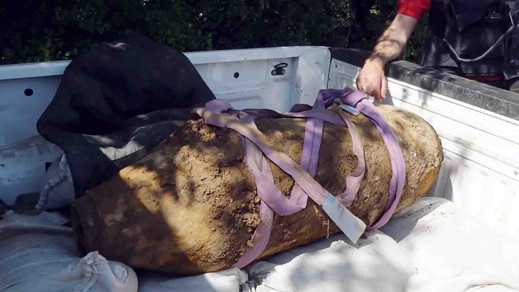 avionska bomba koju su pripadnici MUP-a demontirali, Banovo Brdo