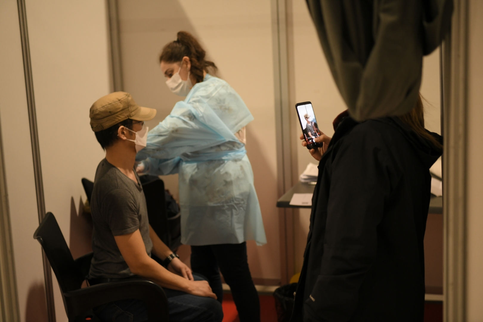 Beograd 27. mart 2021. Vakcinacija u Belexpo centru, vakcina, Belekspo centar Foto:Dragan Mujan/Nova.rs