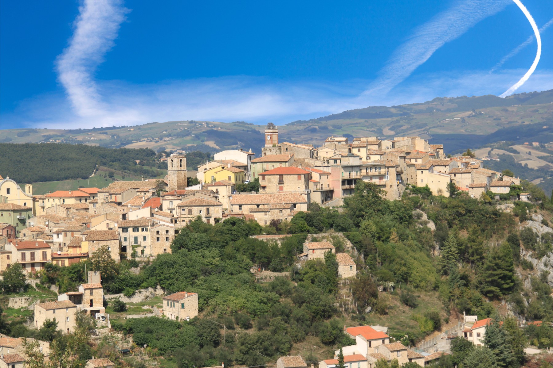 Castropignano Campobasso Molise Italy village,Image: 585601690, License: Royalty-free, Restrictions: , Model Release: no, Credit line: Angelo Ferron / Panthermedia / Profimedia