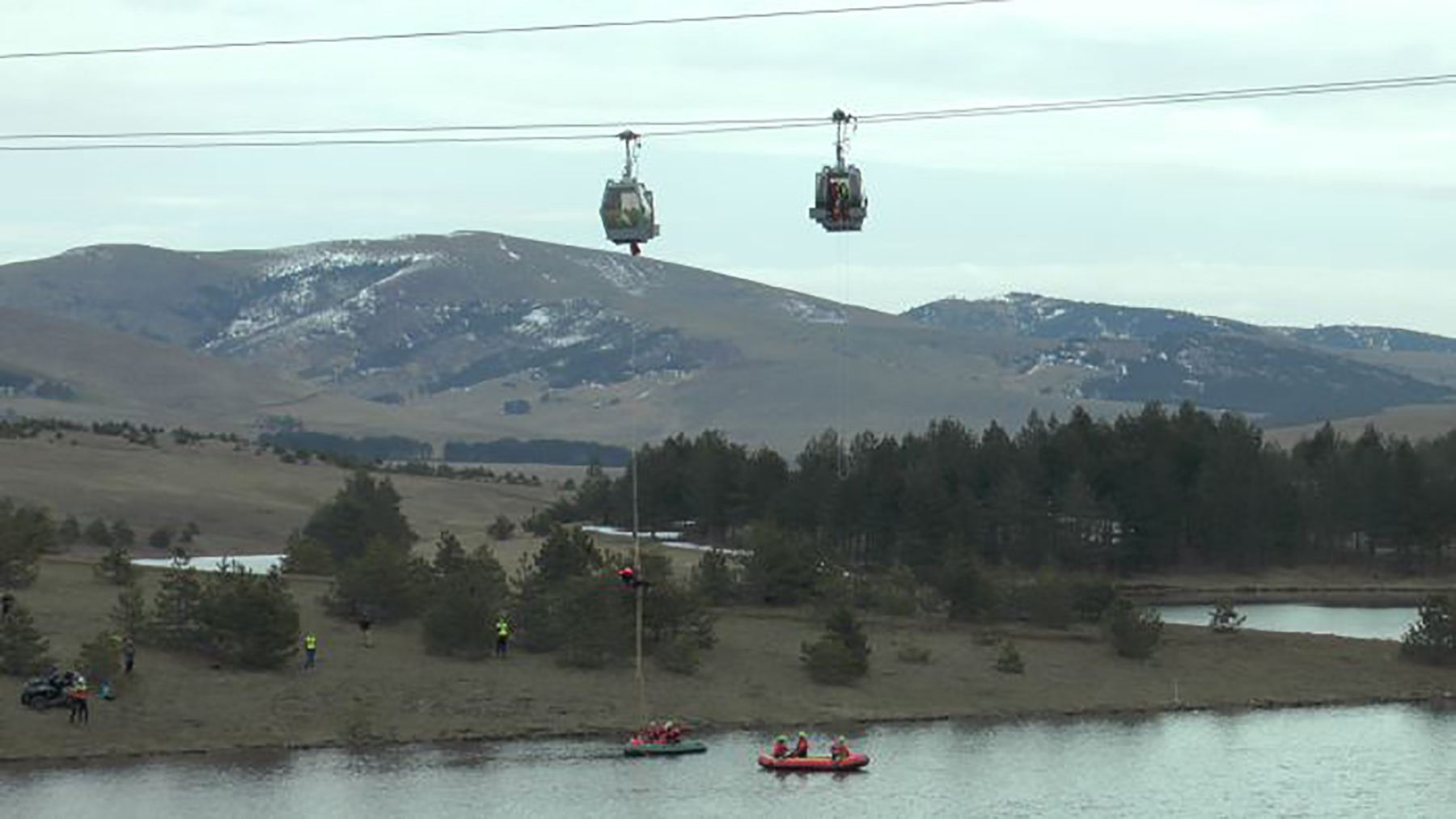 Zlatiborska gondola: Gorska služba izvela vežbu evakuacije Zlatibor