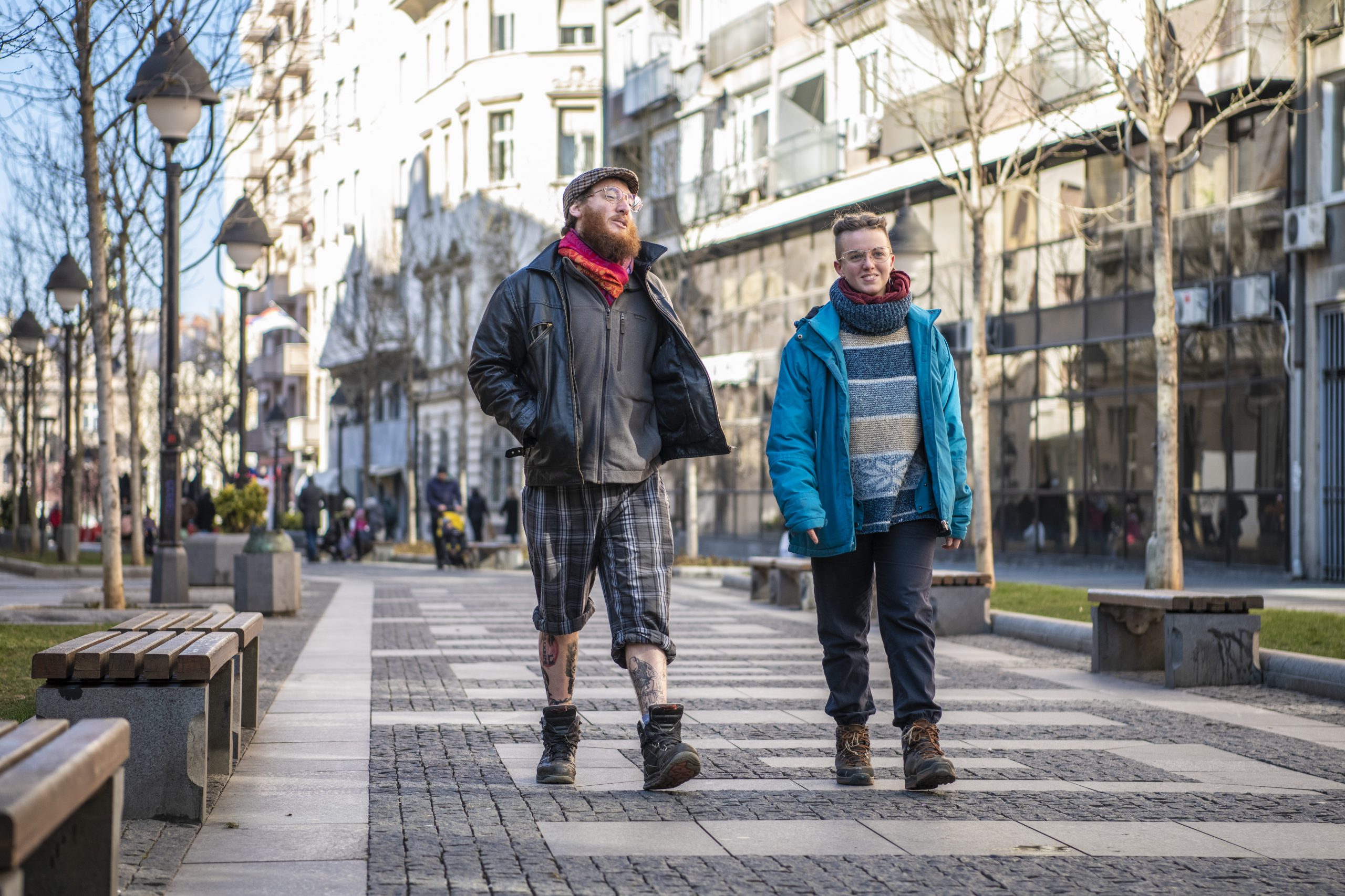 Beograd 15.02.2021. Par iz Argentine, proputovao svet, par, Argentina Foto: Dragan Mujan/Nova.rs