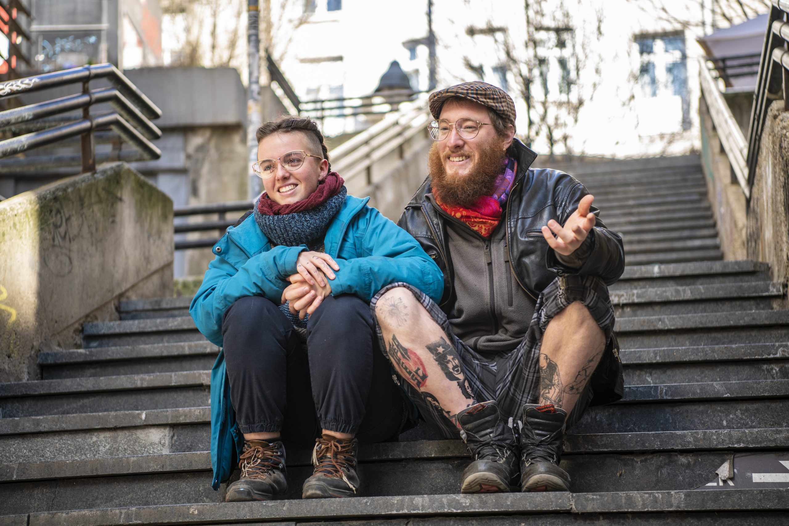 Beograd 15.02.2021. Par iz Argentine, proputovao svet, par, Argentina Foto: Dragan Mujan/Nova.rs