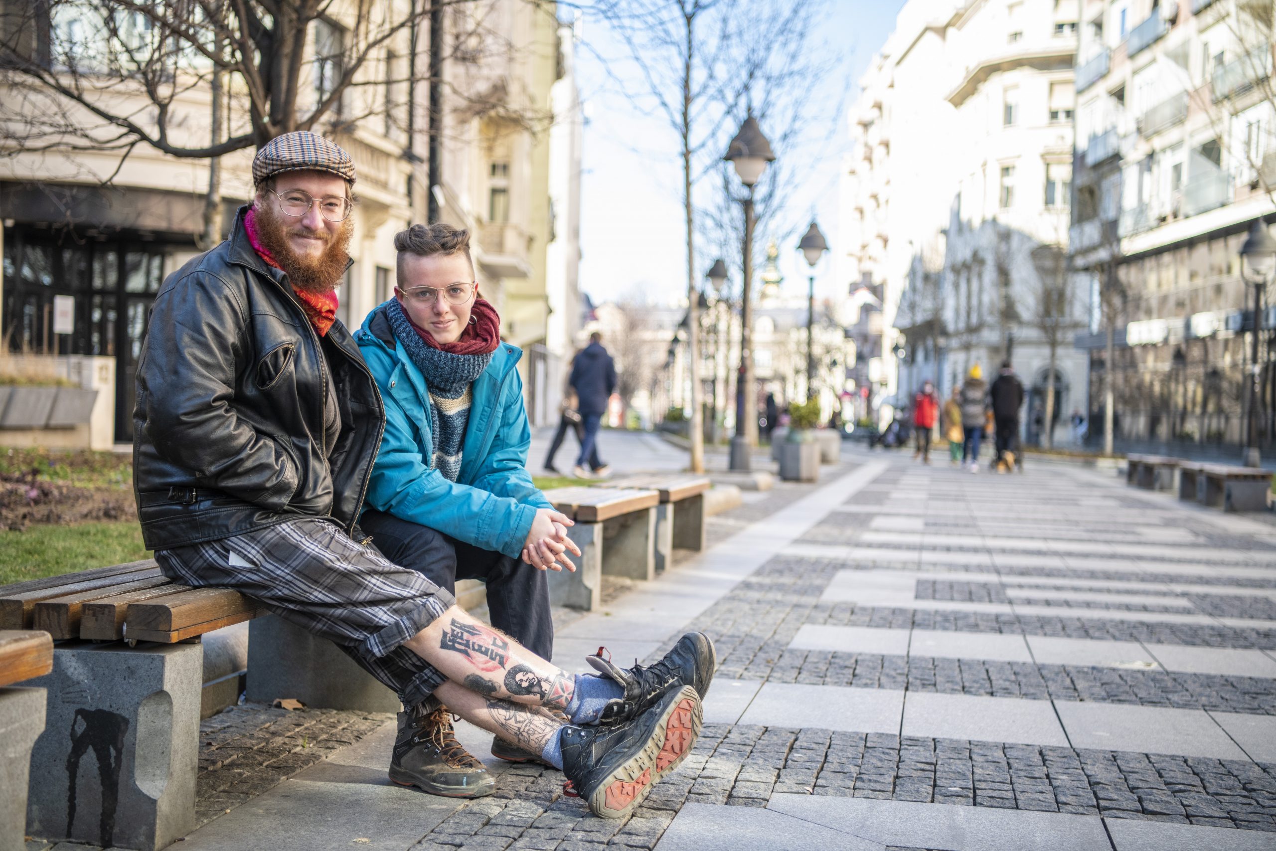 Beograd 15.02.2021. Par iz Argentine, proputovao svet, par, Argentina Foto: Dragan Mujan/Nova.rs