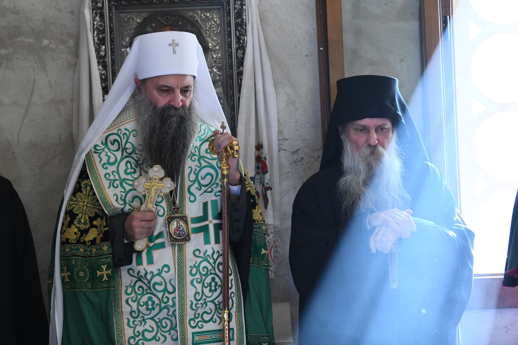 Jasenovac 27. februar 2021. Patrijarh srpski gospodin Porfirije Foto:Goran Srdanov/Nova.rs